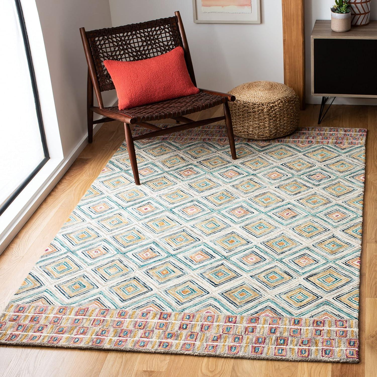 Aspen APN812 Hand Tufted Area Rug  - Safavieh