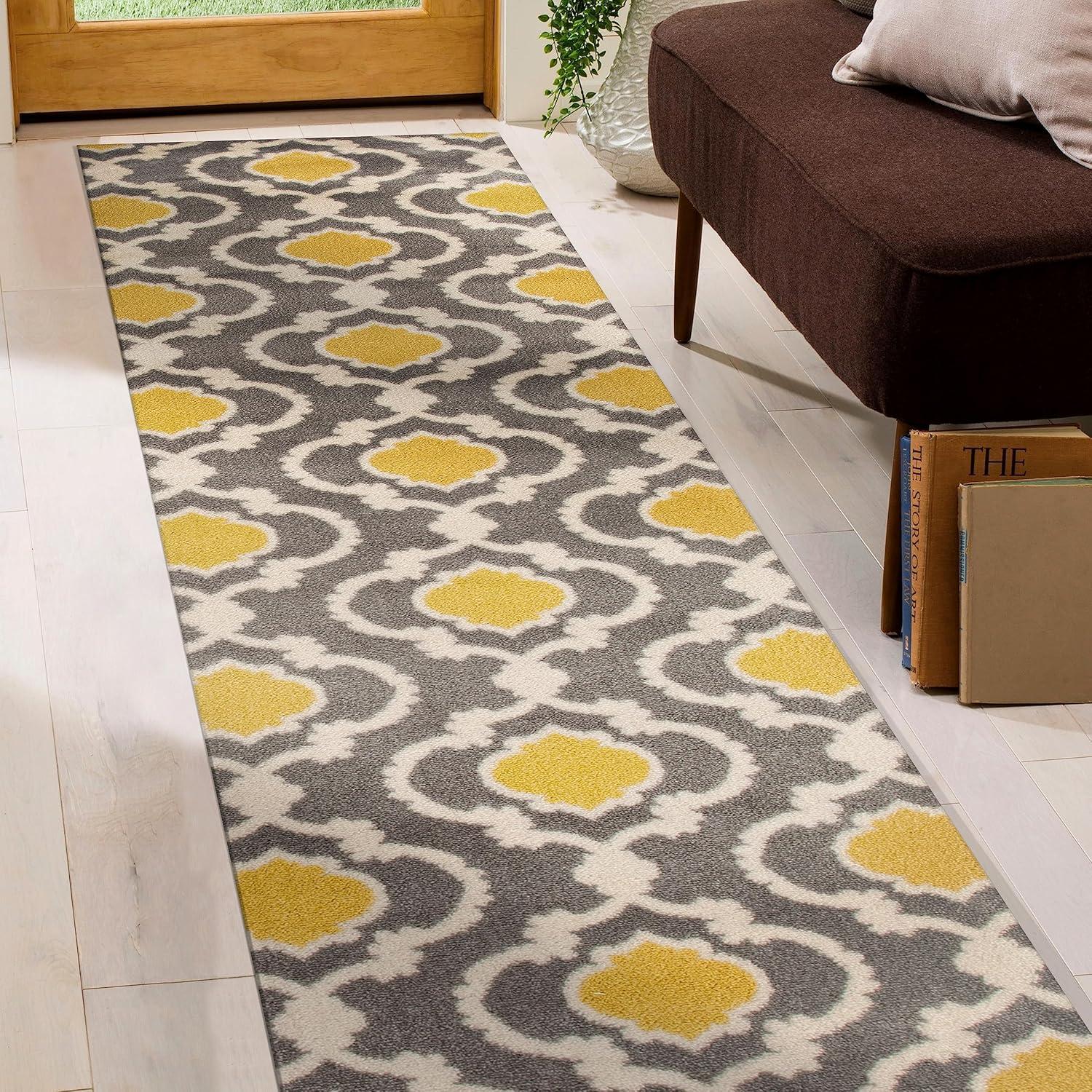 World Rug Gallery Moroccan Trellis Contemporary Area Rug