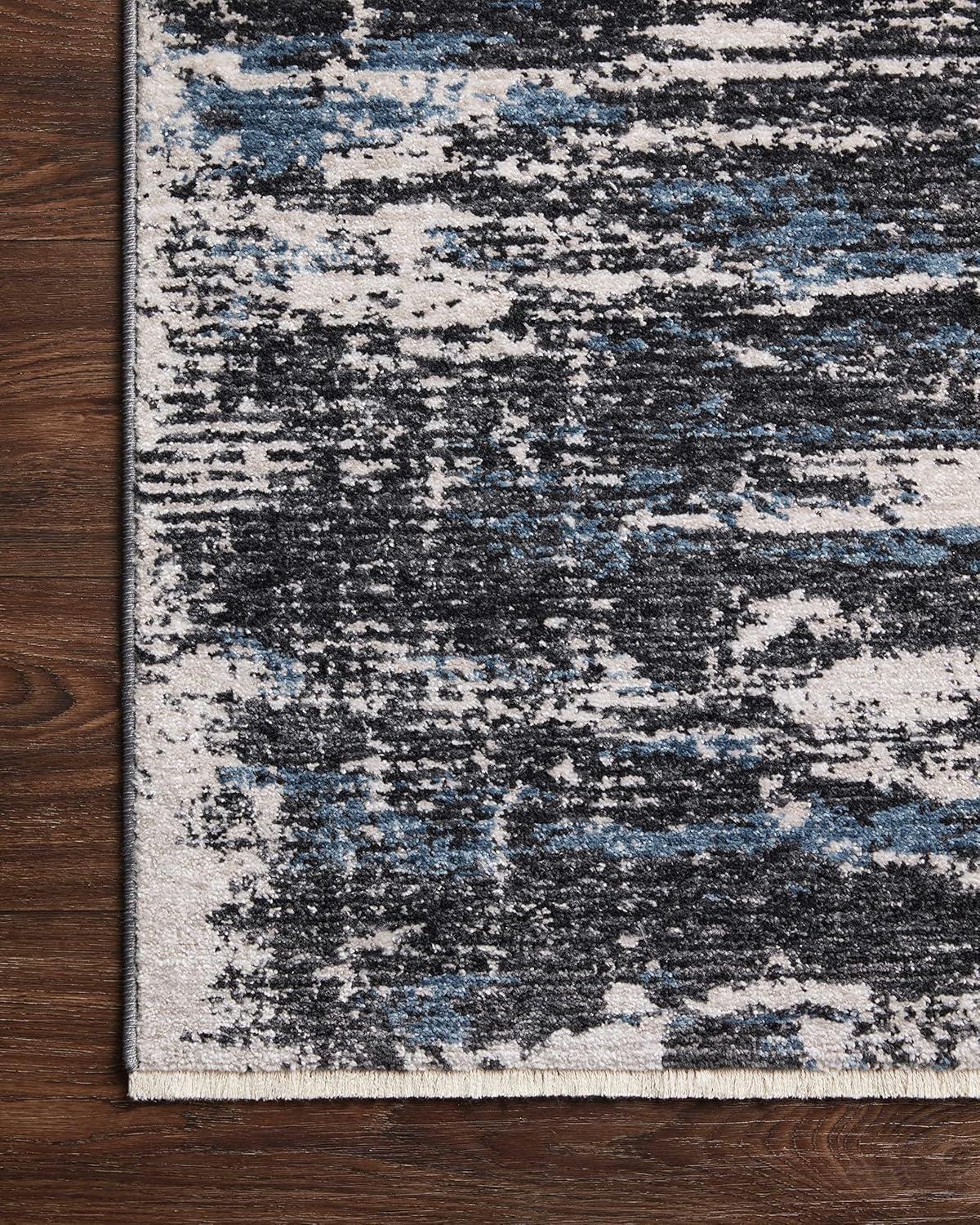 Loloi II Vance Collection VAN-04 Charcoal/Multi 5'-3" x 7'-9" Area Rug