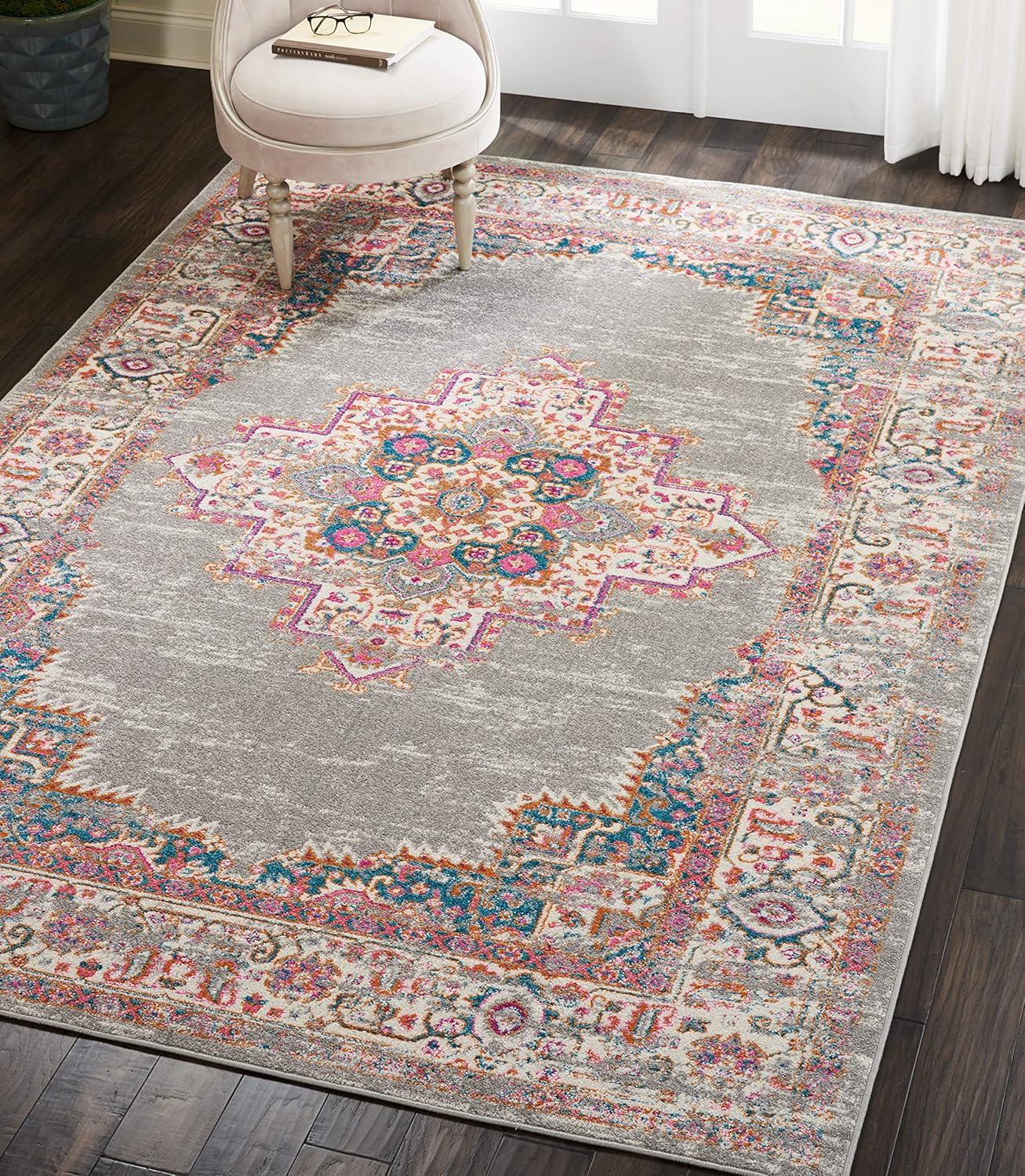 Nourison Passion Medallion Bohemian Indoor Rug