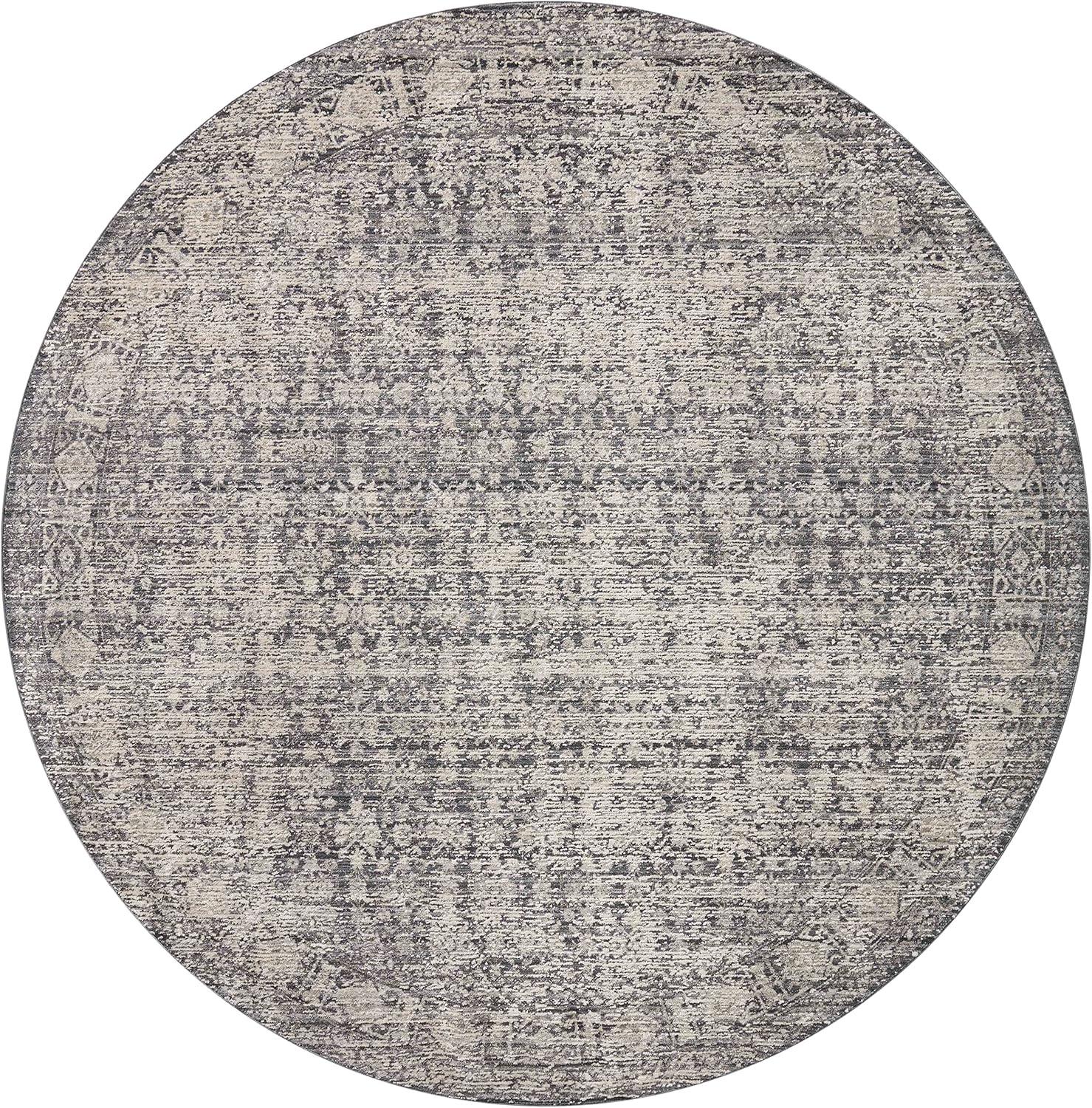 Amber Lewis x Loloi Alie Charcoal / Dove Area Rug