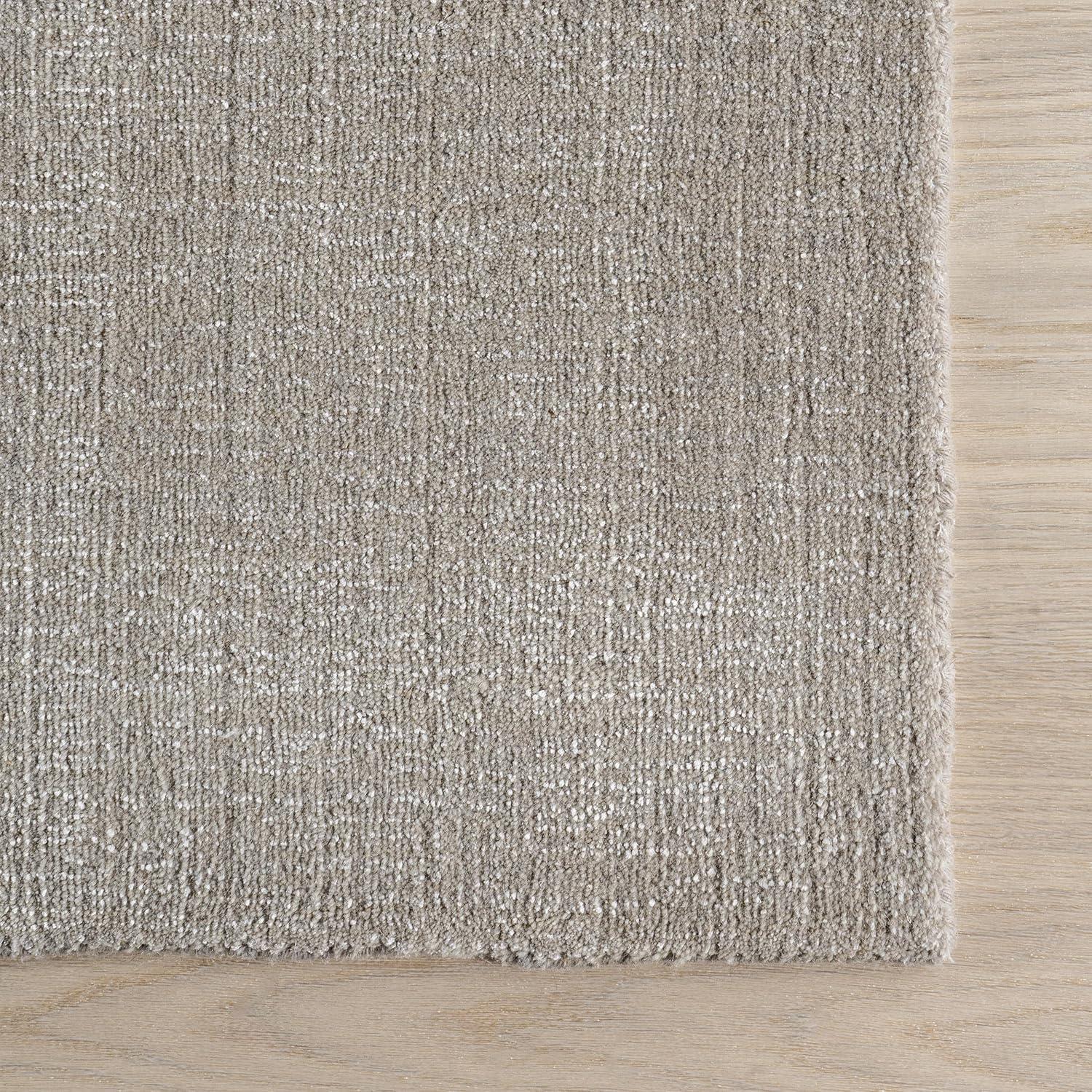 Lahjar Speckled Wool Blend Area Rug