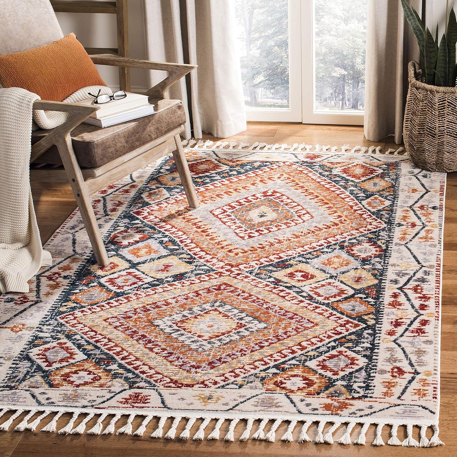 Farmhouse FMH816 Power Loomed Area Rug  - Safavieh