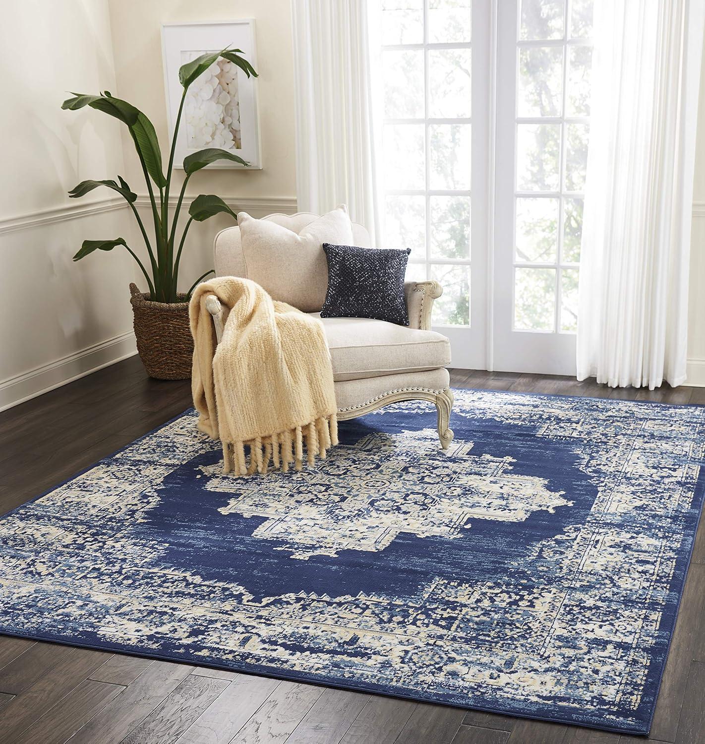 Nourison Grafix Center Medallion Area Rug