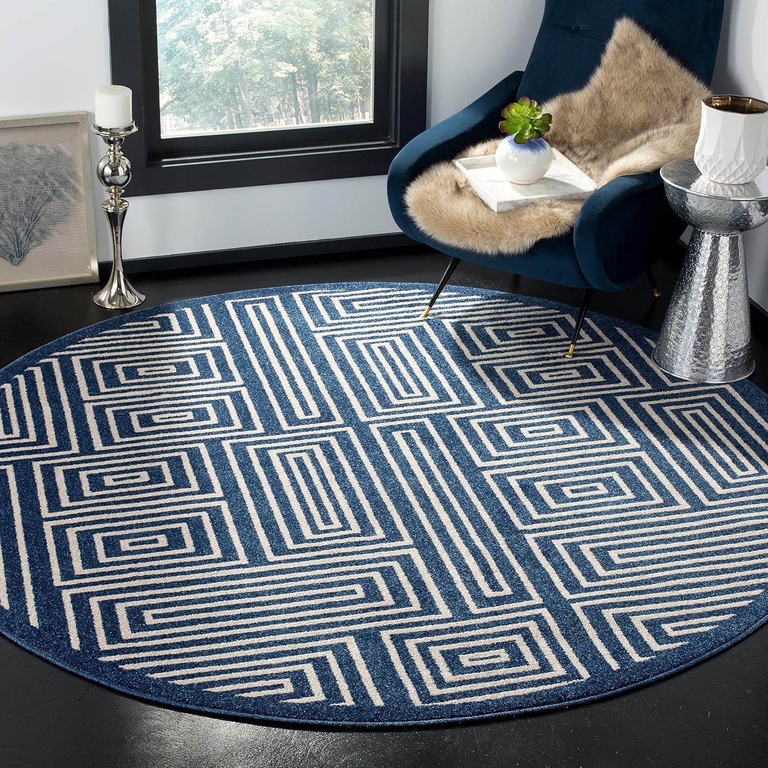 Amherst AMT430 Power Loomed Area Rug  - Safavieh