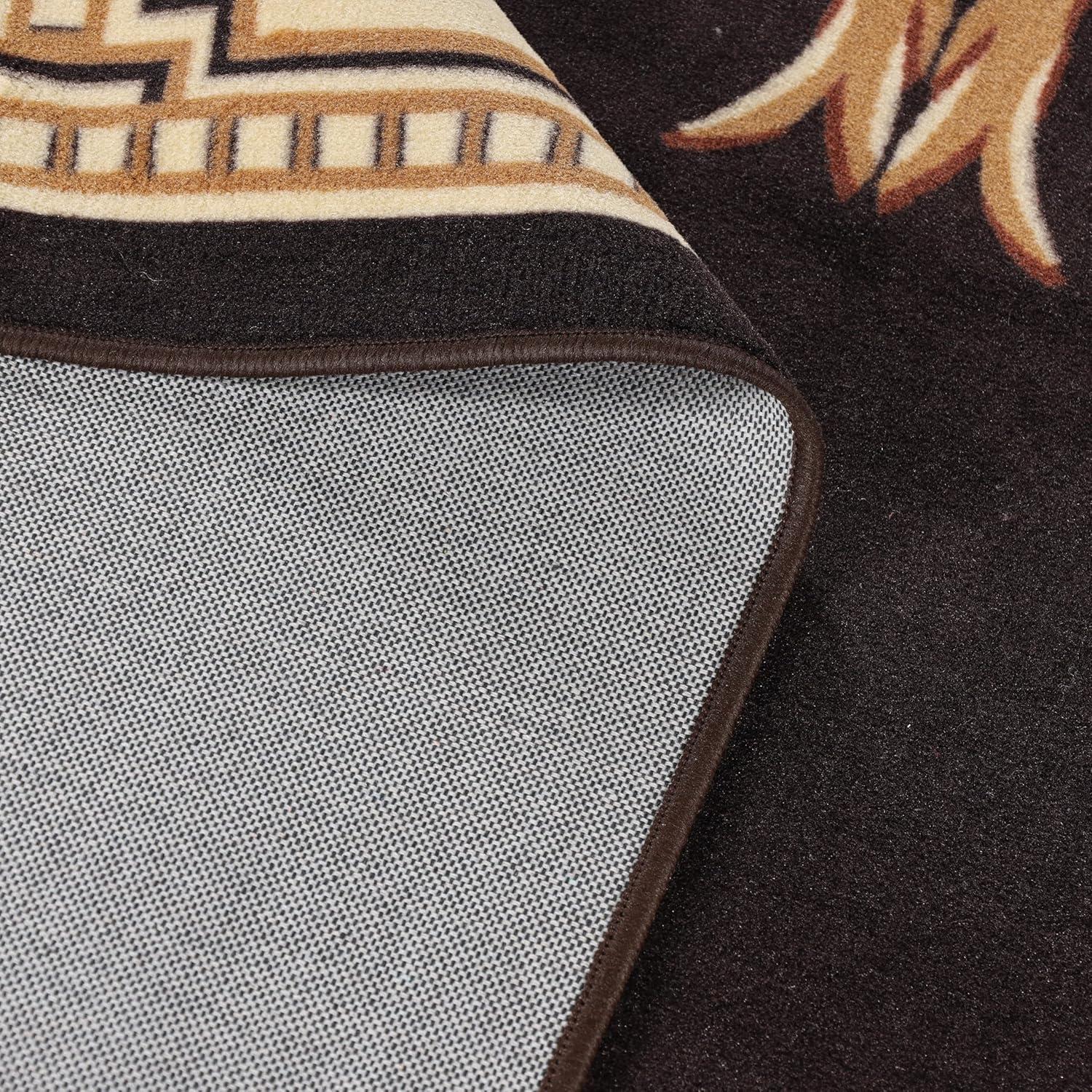 Superior Oversized Medallion Indoor Area Rug, 12' x 15', Coffee