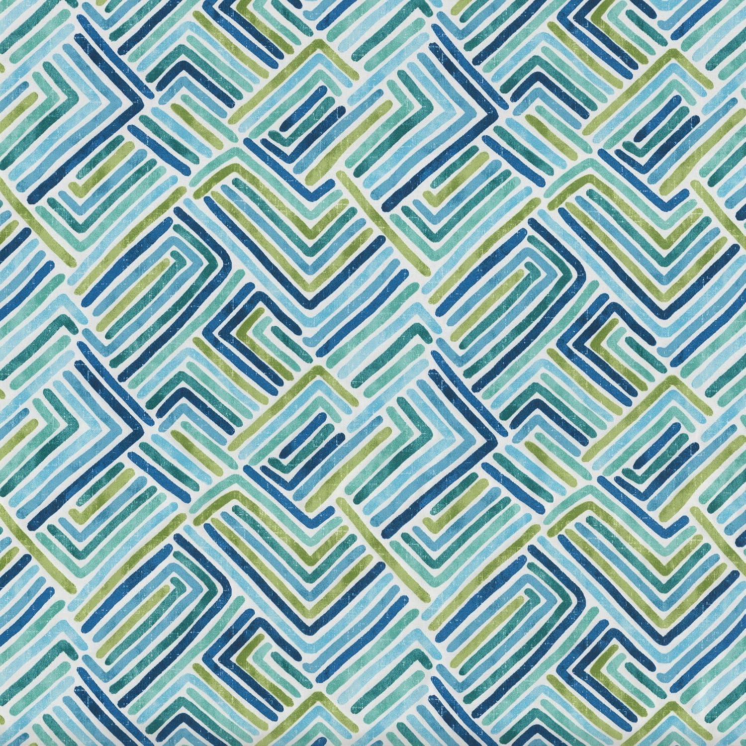 Pillow Perfect Geometric Indoor/Outdoor Accent Throw Pillow | Wayfair