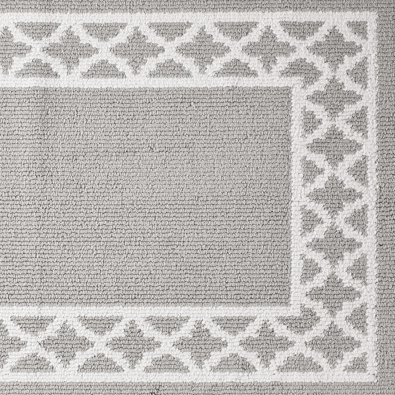 Nautica Collin Border All Loop Tufted Runner and Accent Rugs