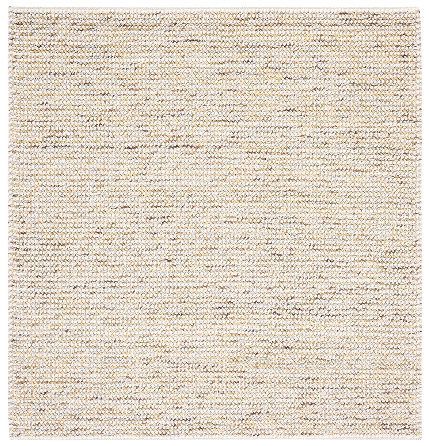 Latitude Run® Vermont Hand Woven Wool Solid Color Rug