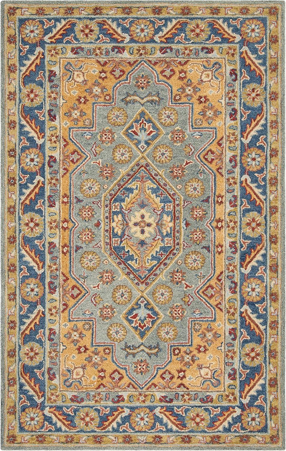 Antiquity AT504 Hand Tufted Area Rug  - Safavieh