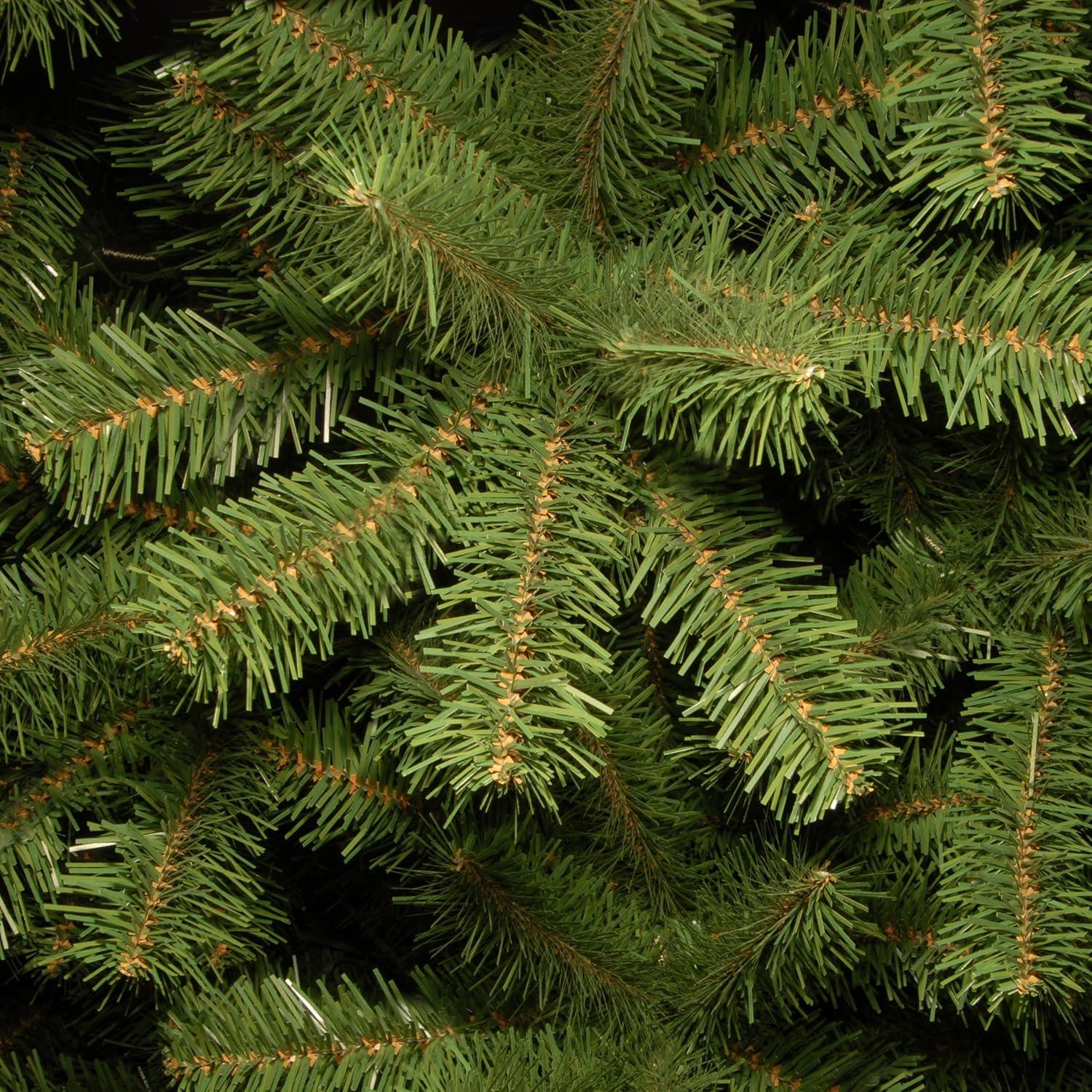 7.5' Unlit Hinged North Valley Spruce Artificial Christmas Tree - National Tree Company