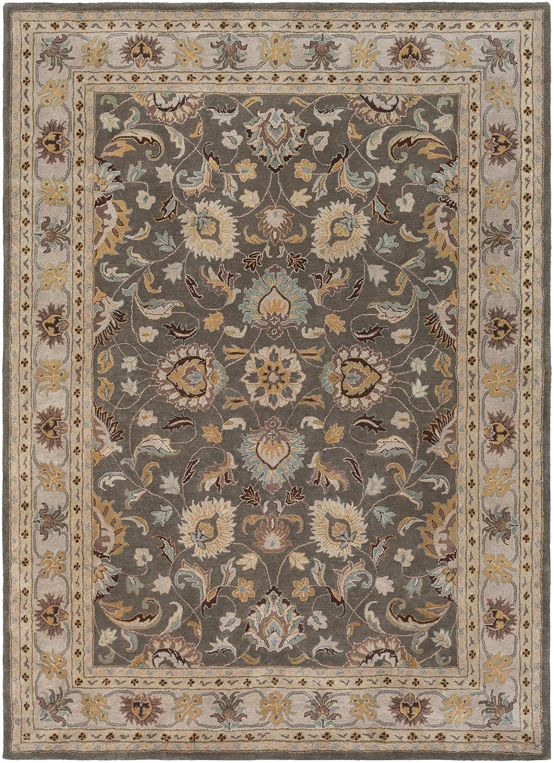 Mark&Day Area Rugs, 9x12 Paris Traditional Khaki Area Rug (9' x 12')