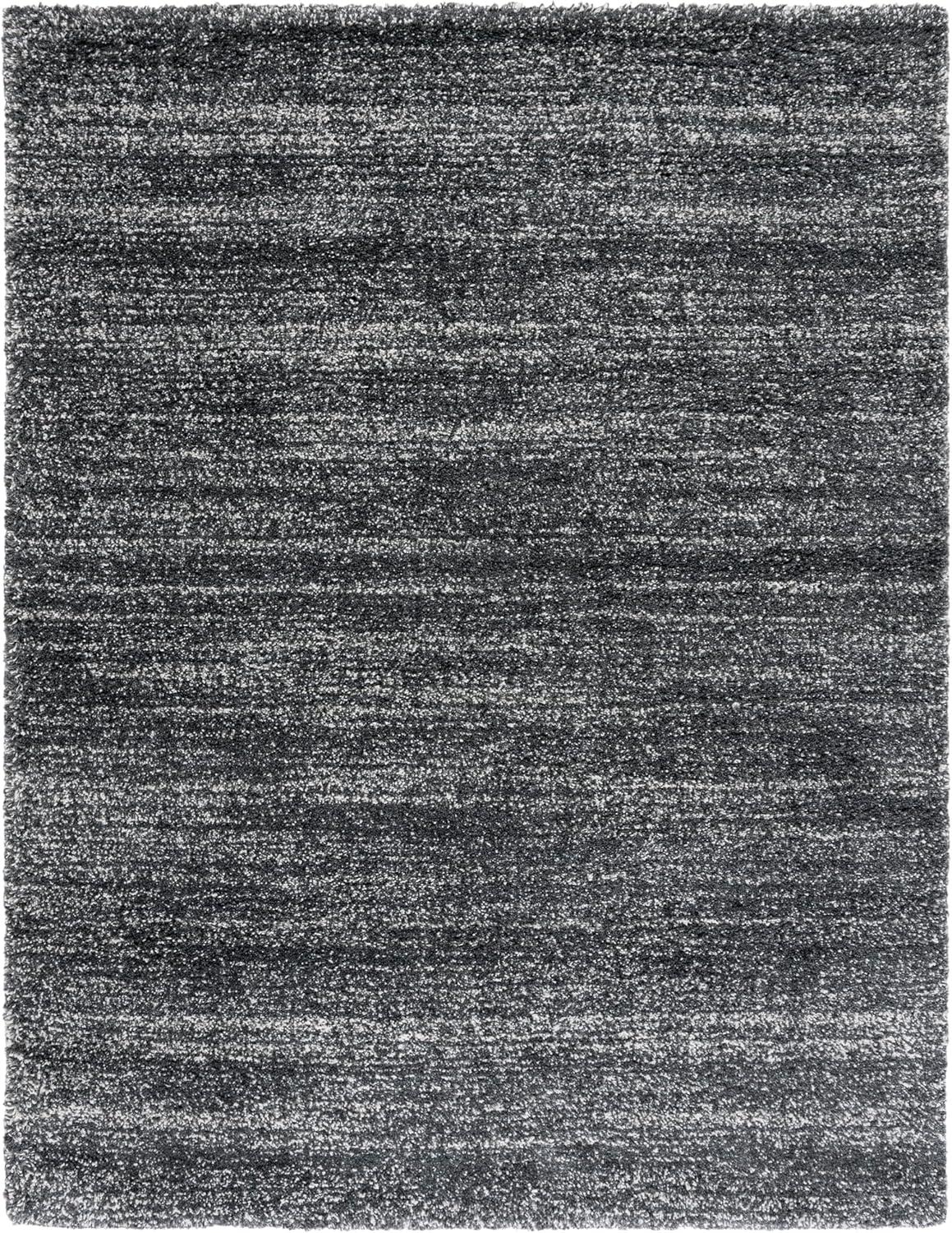 August Shag AUG200 Power Loomed Indoor Area Rug - Green - 9'x12' - Safavieh