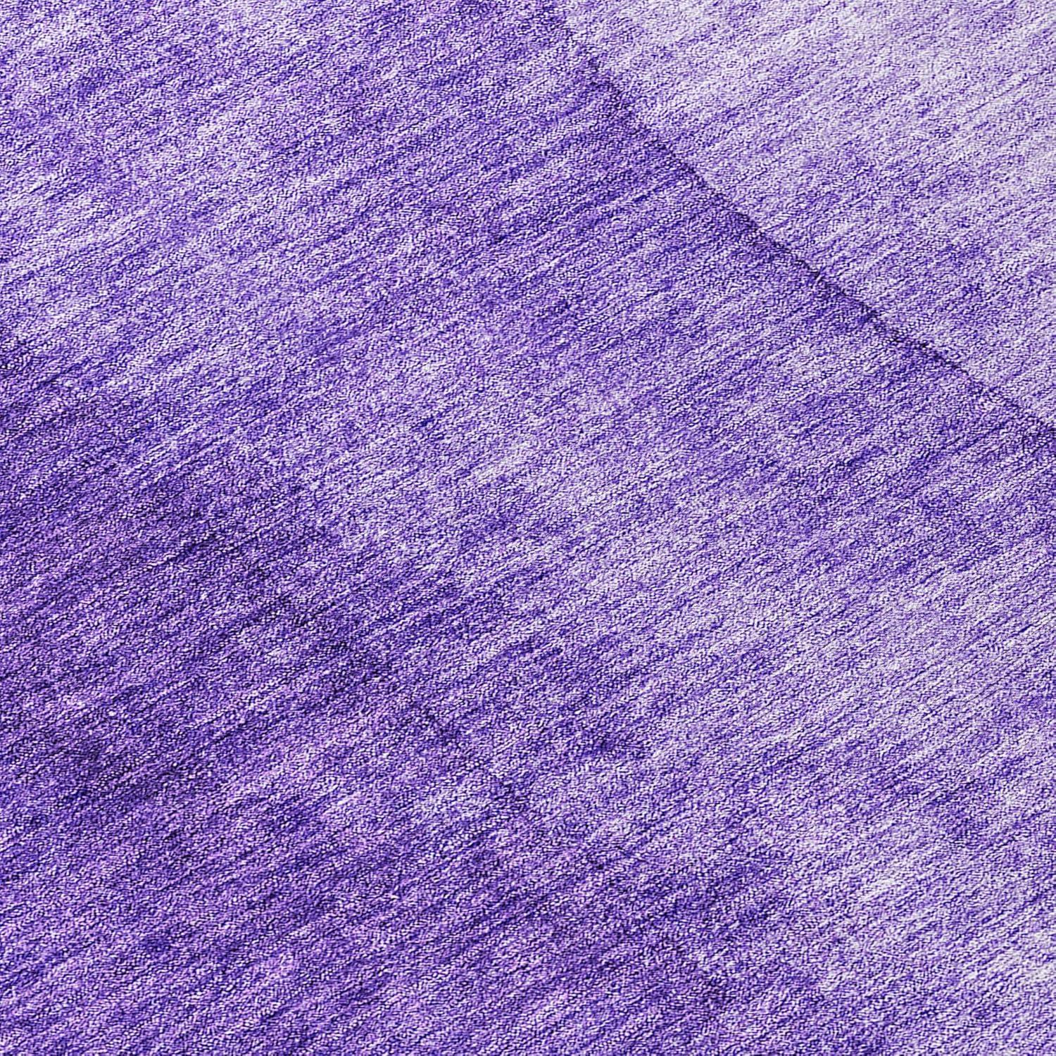 Addison Rugs Chantille Indoor/Outdoor Transitional Ombre Purple Washable Rectangle Rug, 8' x 10'