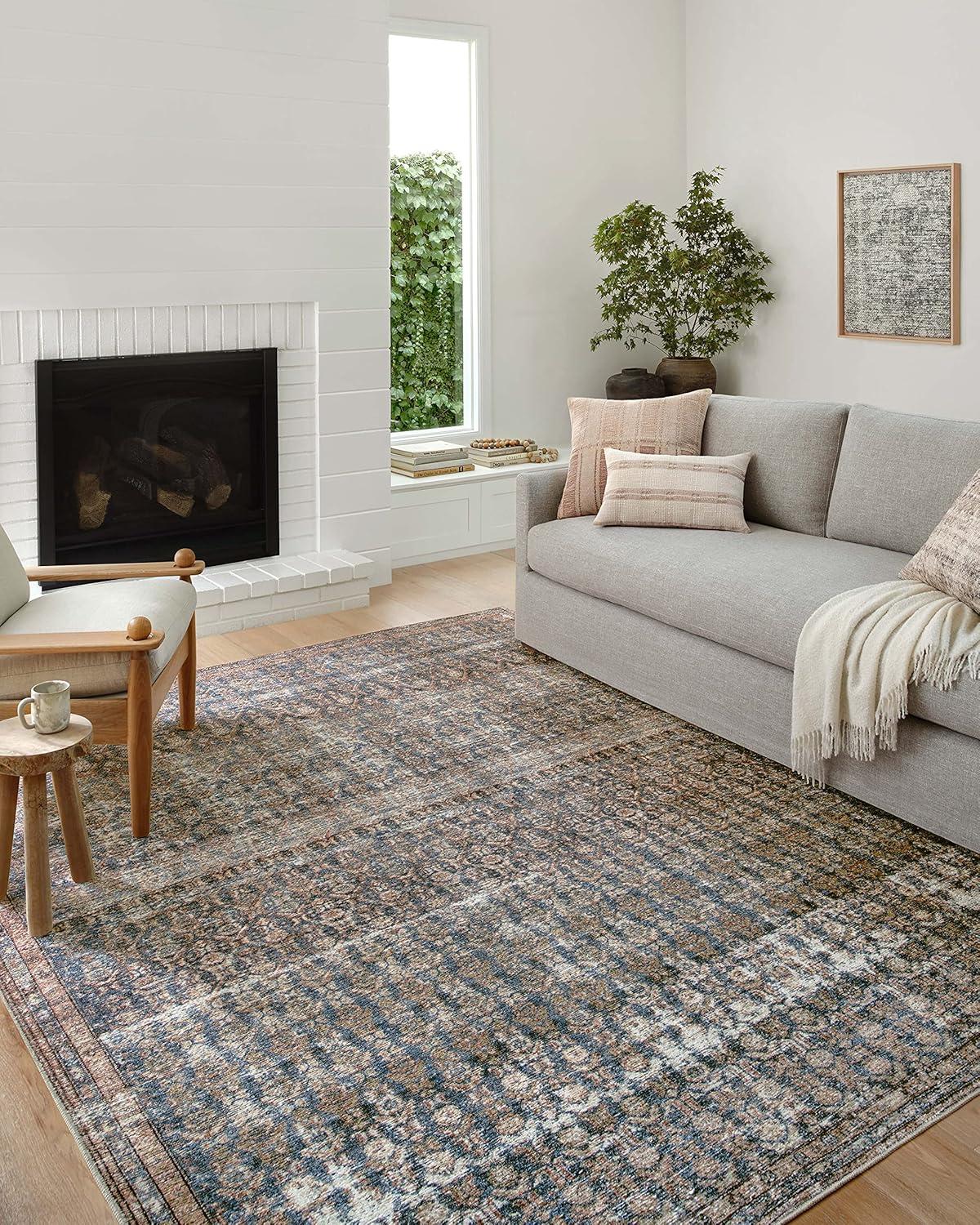 Amber Lewis x Loloi Amber Lewis x Loloi Billie Ocean / Brick Area Rug