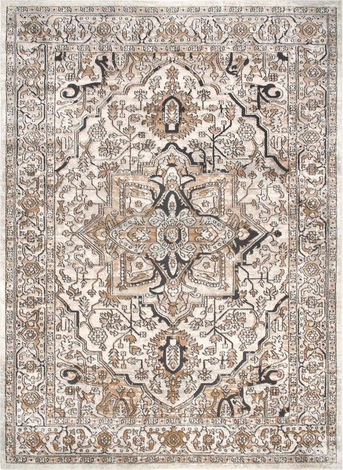 Nuloom Darcie Traditional Medallion Indoor Area Rug