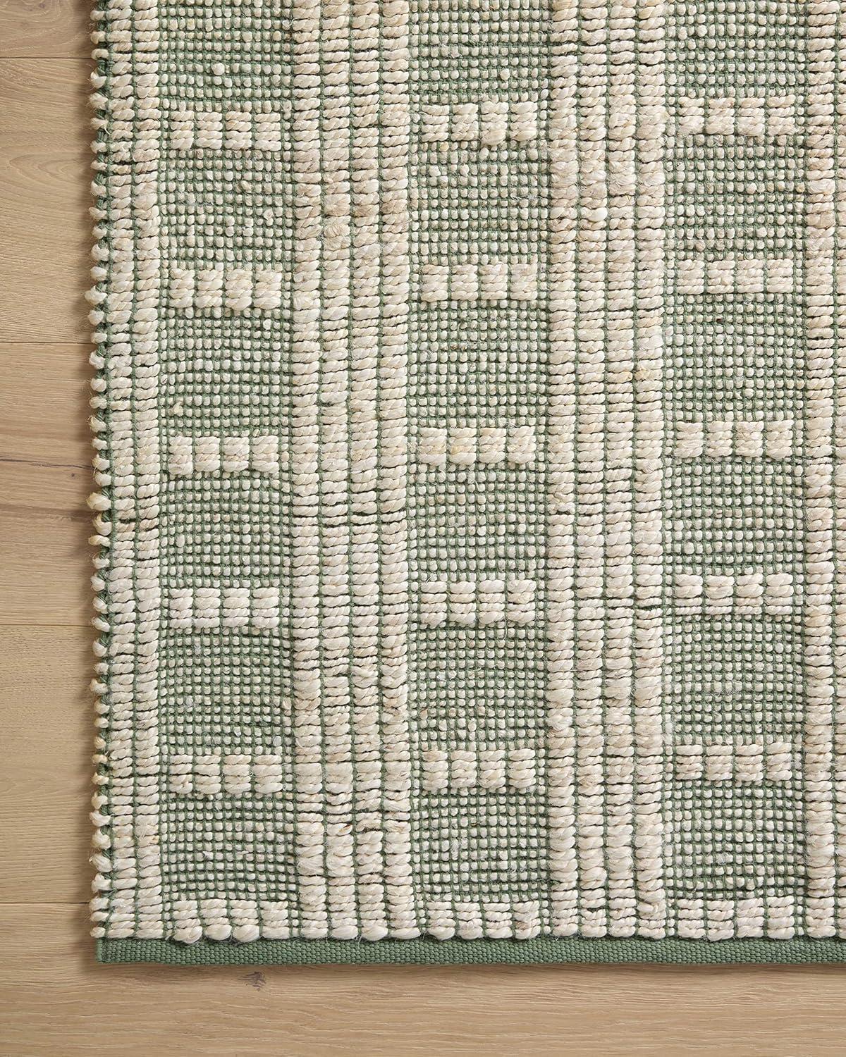 Loloi Angela Rose Colton Collection CON-03 Ivory/Sage 10'-0" x 14'-0", .38" Pile Height, Area Rug