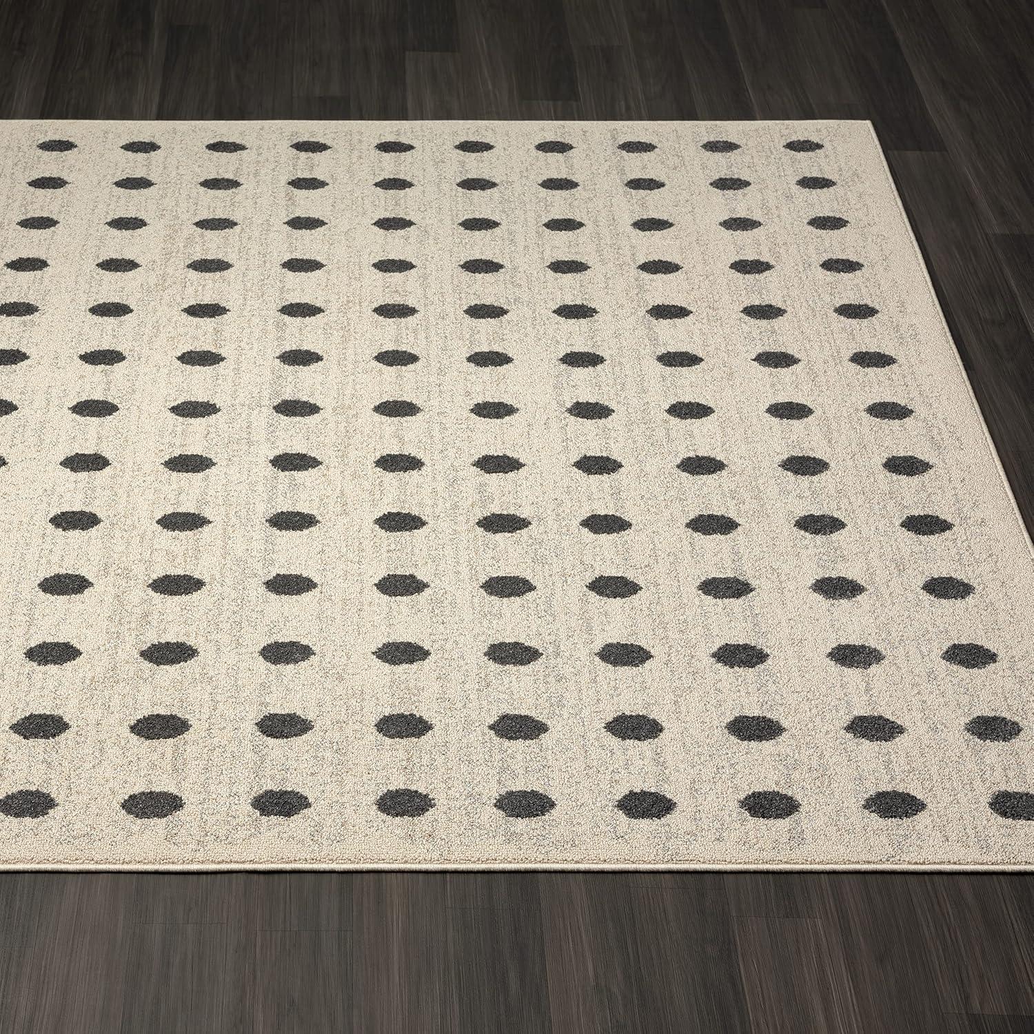 Luxe Weavers Modern Geometric Dots Area Rug