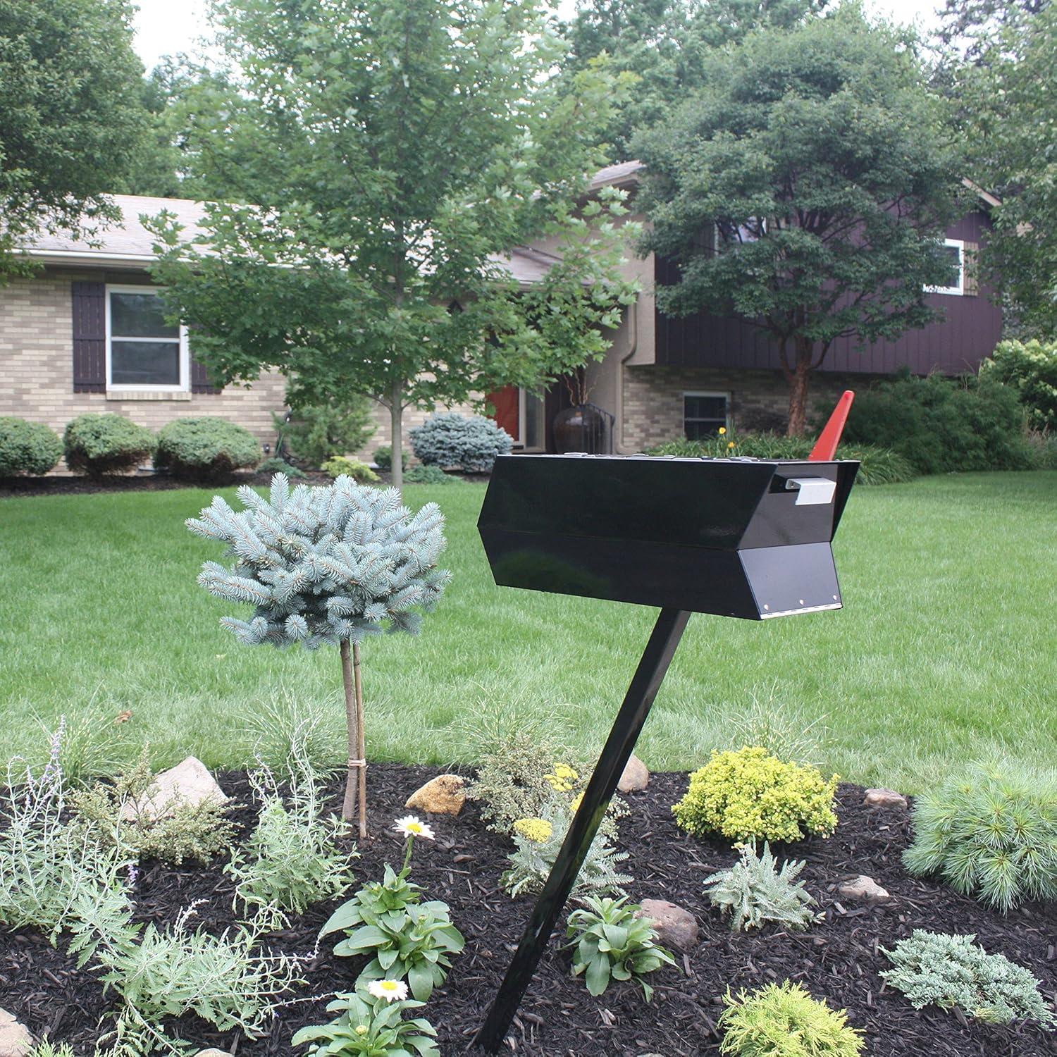 Modbox USA Modern Post Mounted Mailbox