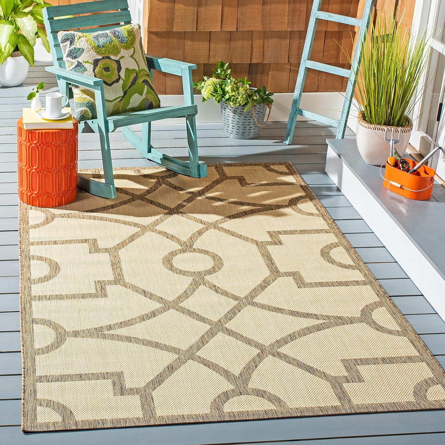 Martha Stewart Performance Geometric Rug