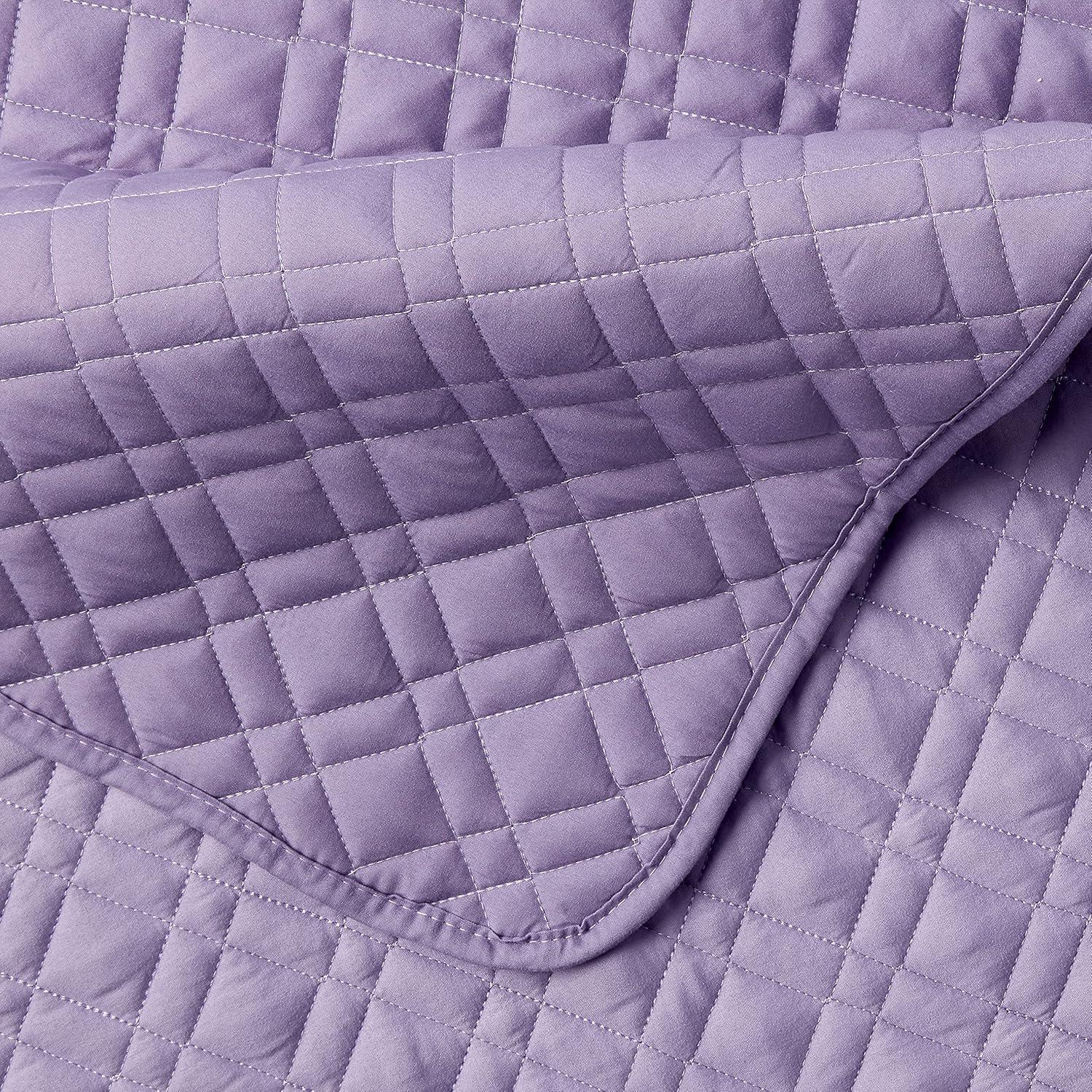 Corbin and Angelietta Microfiber Reversible Quilt Set