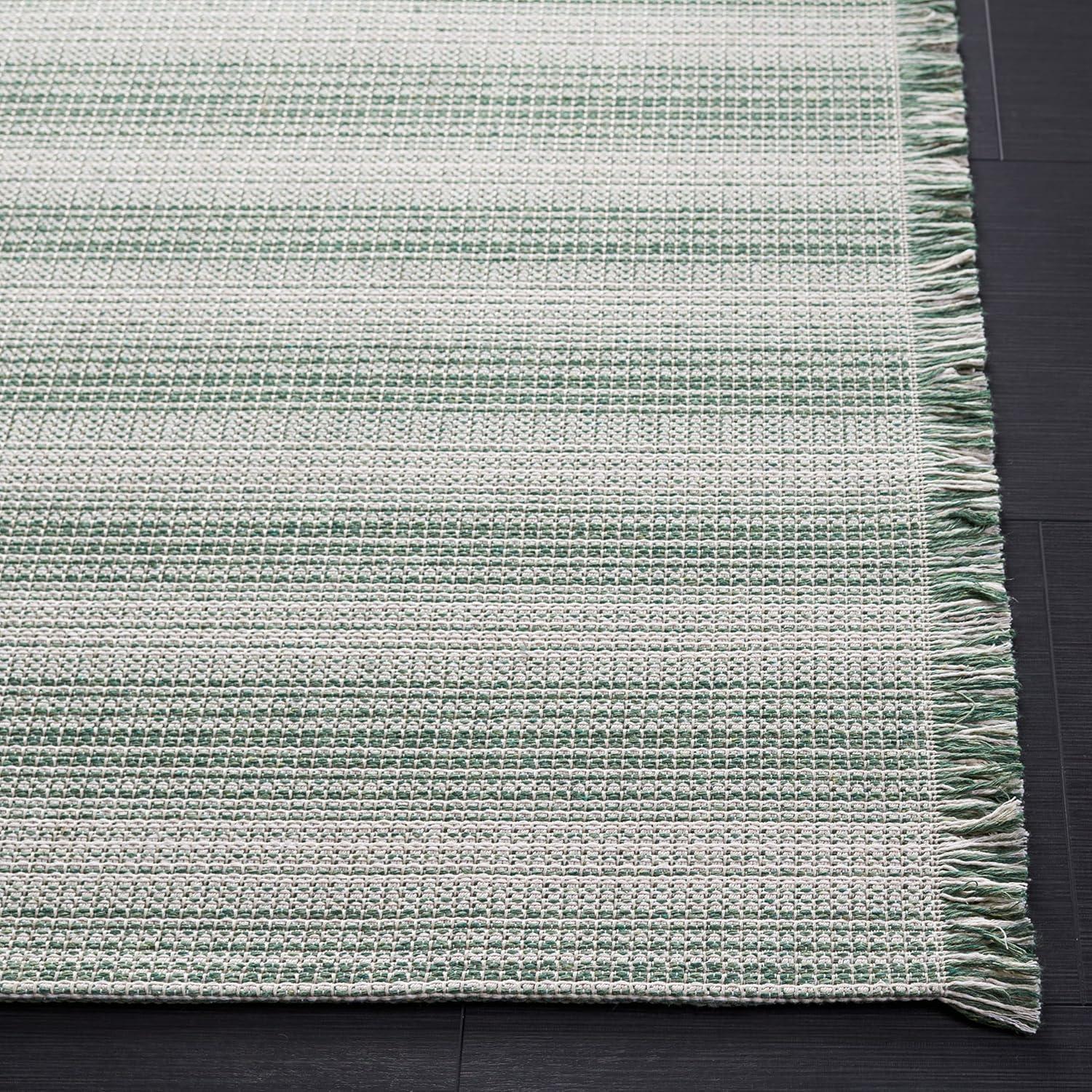 Augustine AGT501 Machine Made Indoor Area Rug - Ivory/Green - 8'x10' - Safavieh
