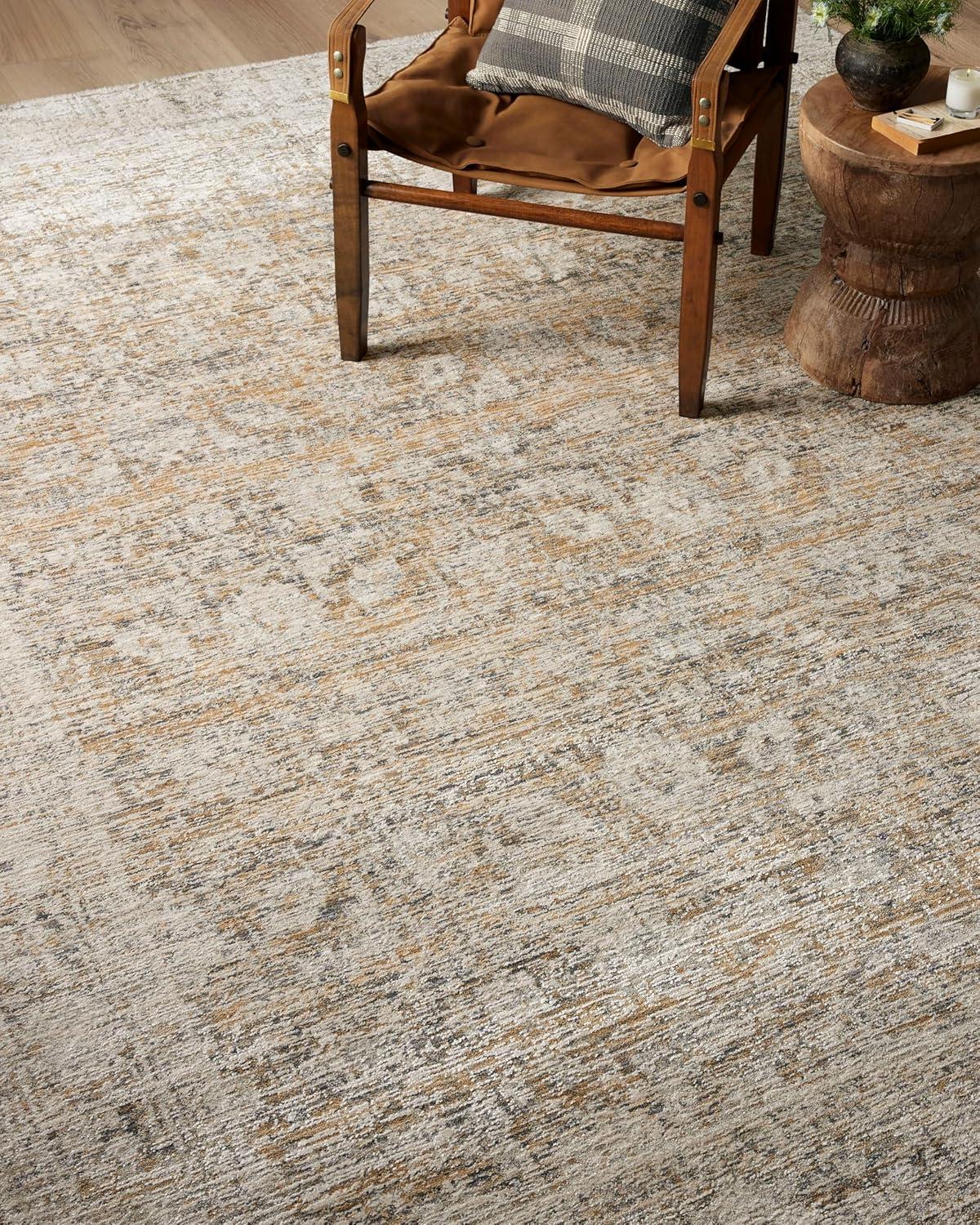 Amber Lewis x Loloi Alie Gold / Beige Area Rug