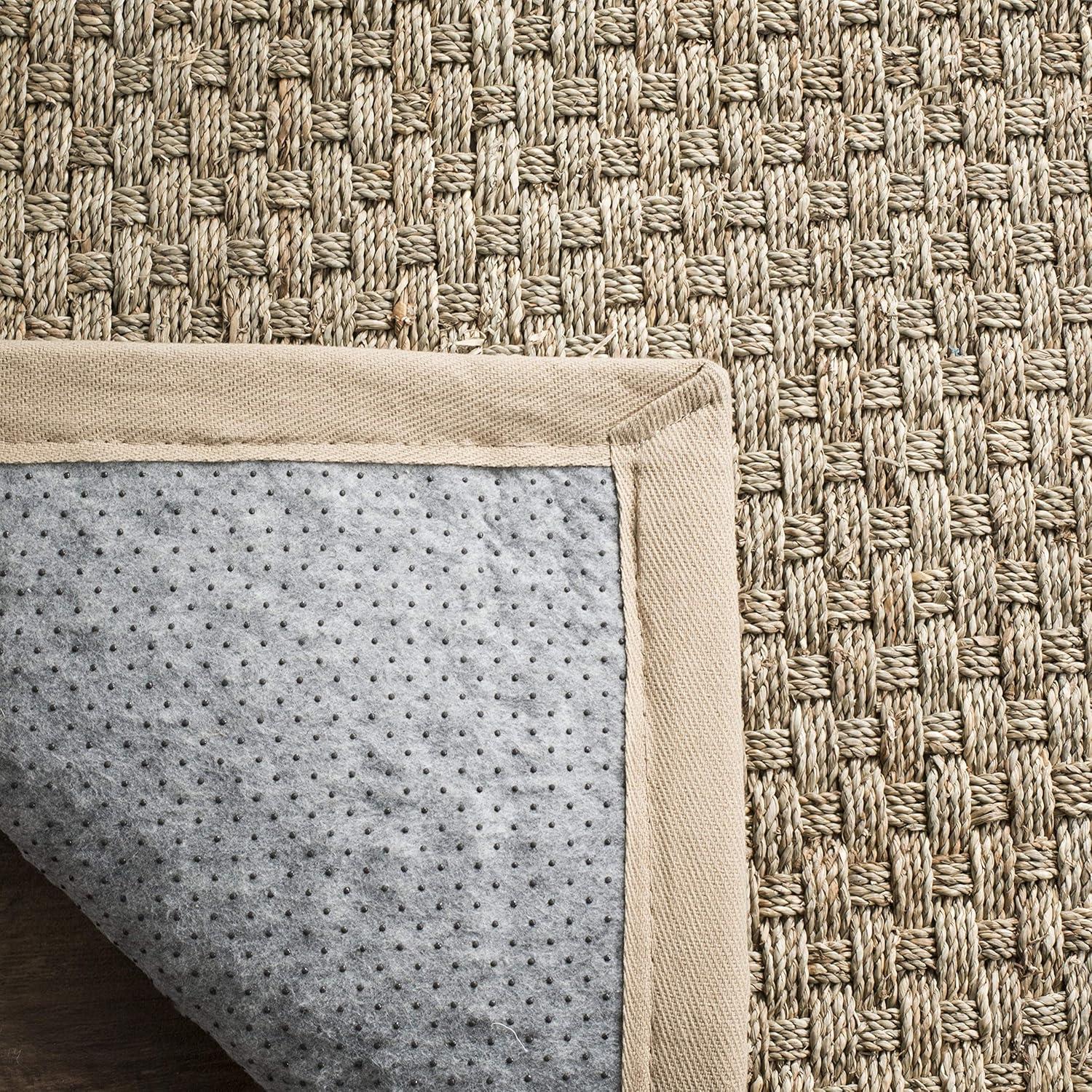 Natural Fiber NF114 Power Loomed Indoor Runner Rug - Natural/Beige - 2'6"x18' - Safavieh.