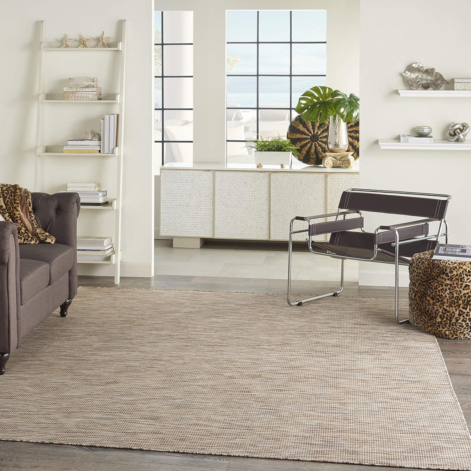 Nourison Positano POS01 Indoor/outdoor Area Rug - Beige 8' x 10'
