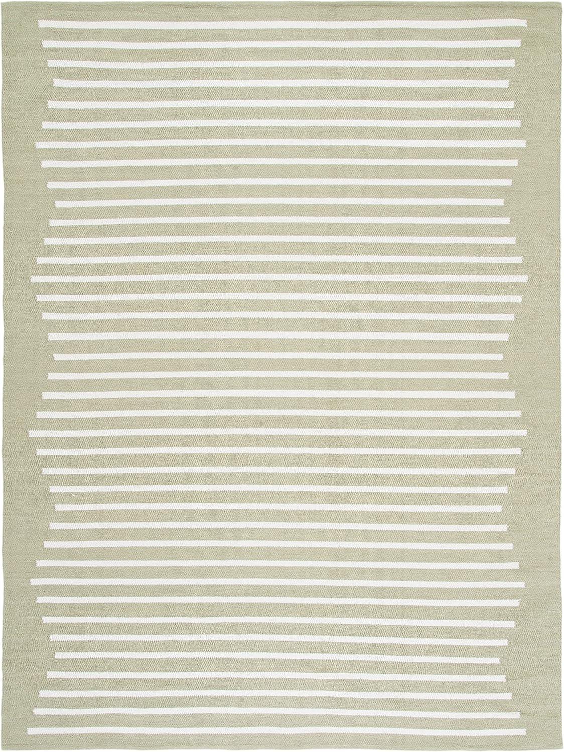 Montauk MTK313 Hand Woven Indoor Area Rug - Light Green/Ivory - 9'x12' - Safavieh