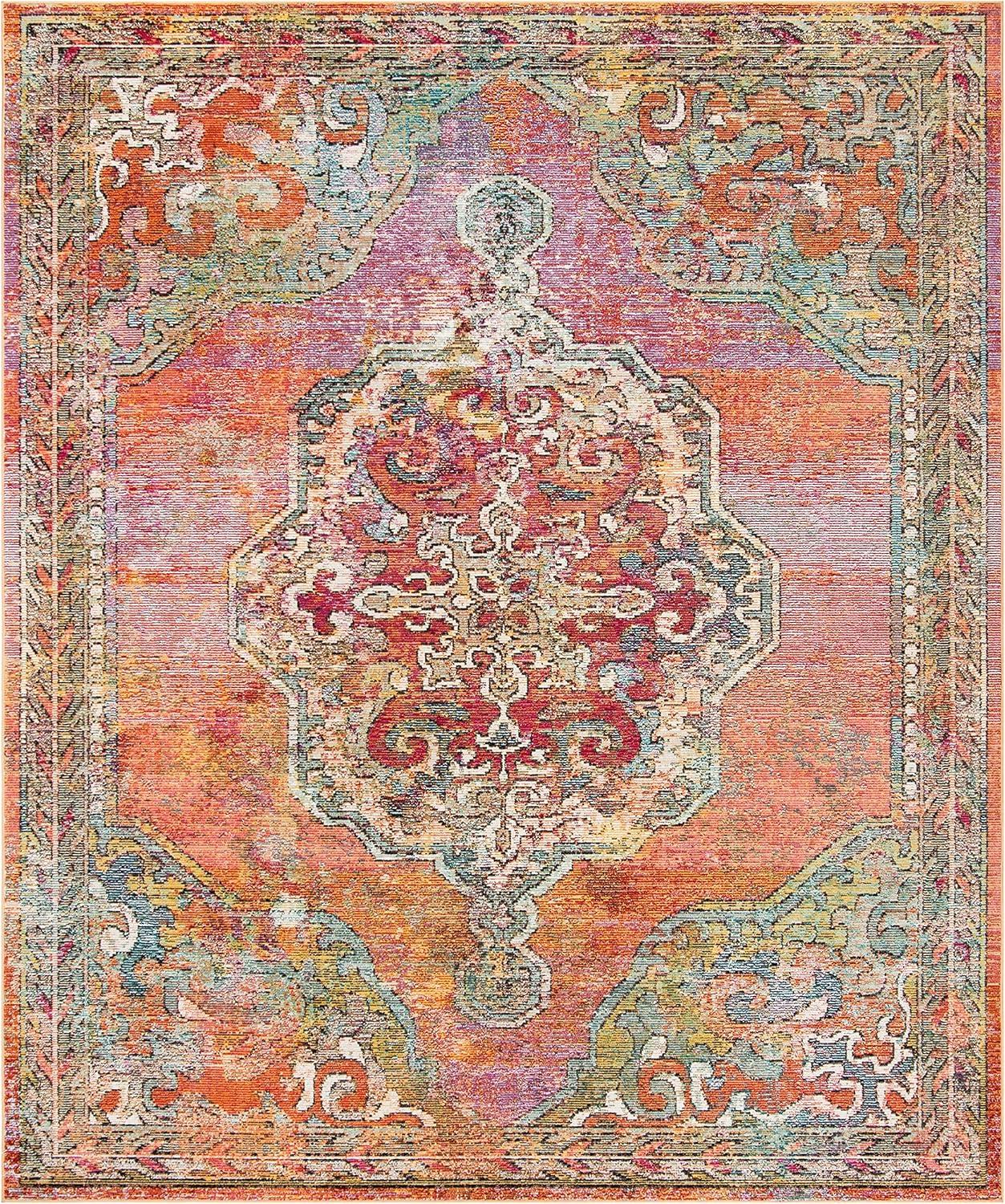 Crystal CRS502 Power Loomed Area Rug  - Safavieh