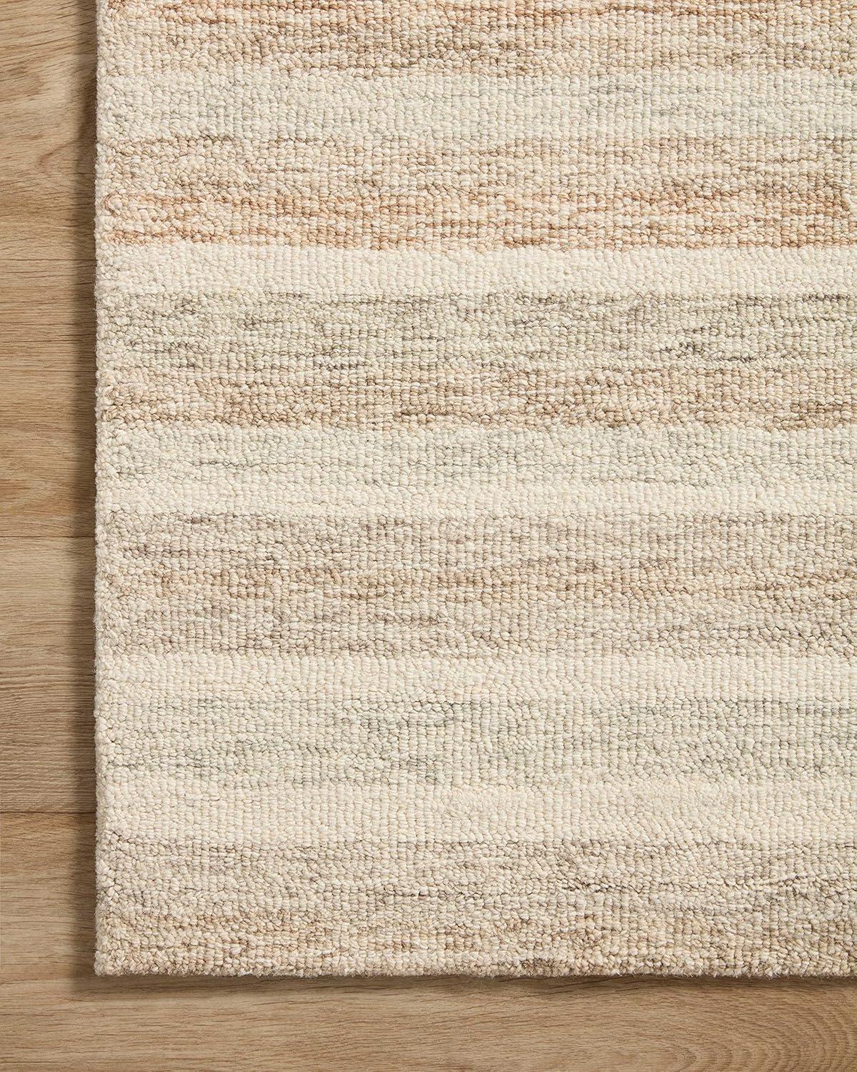 Chris Loves Julia x Loloi Chris Loves Julia x Loloi Chris Collection CHR-03 Ivory / Clay, Transitional  Area Rug