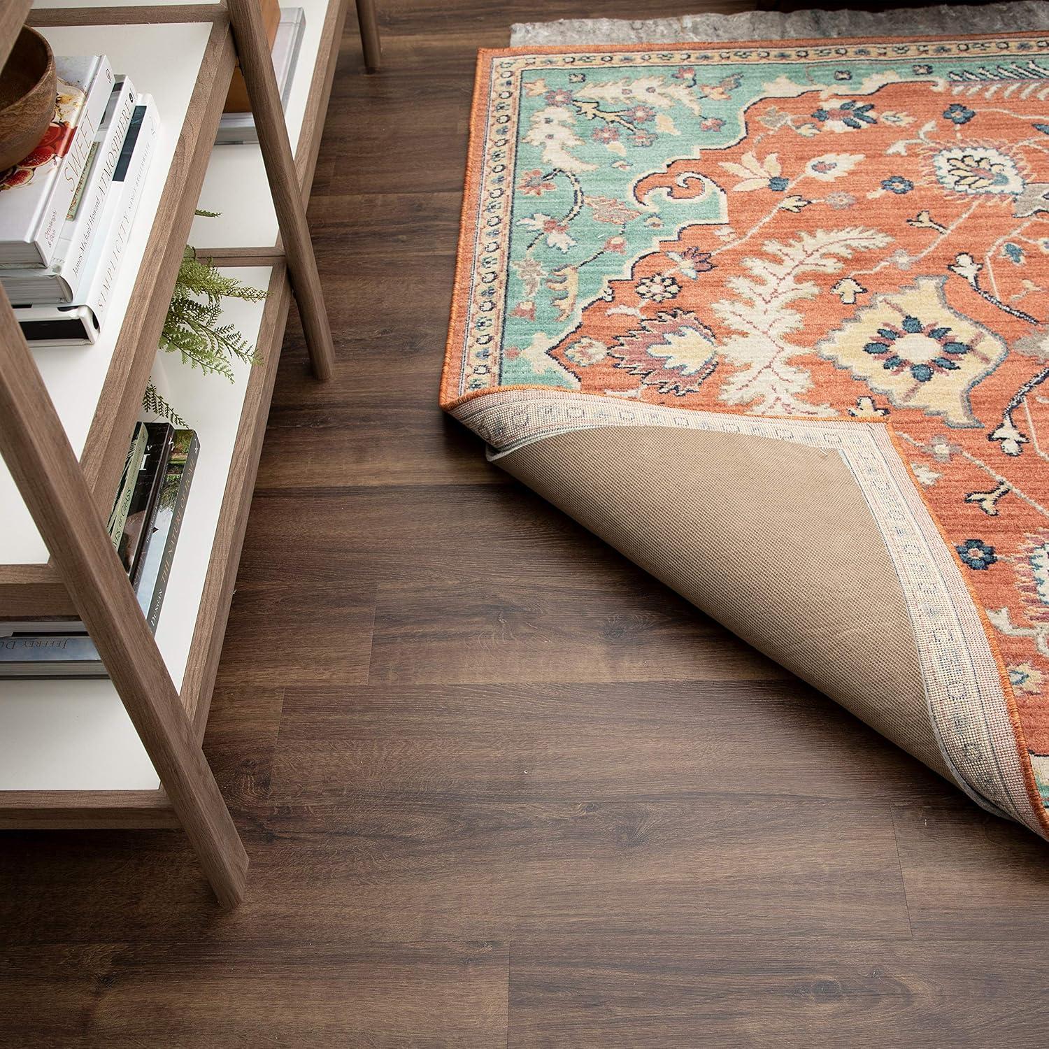 Mohawk 2'5"x8' Runner Premium Dual Surface Rug Pad Natural: Skid-Resistant, Gray, Rectangle, Polyester
