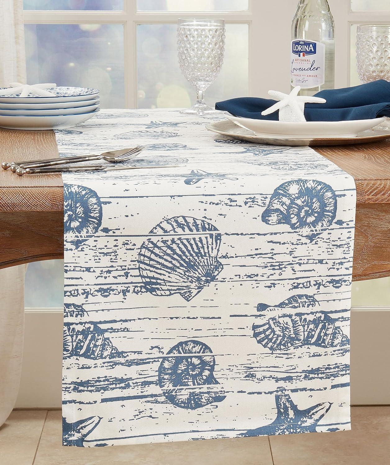 Saro Lifestyle Nautical Design Table Runner