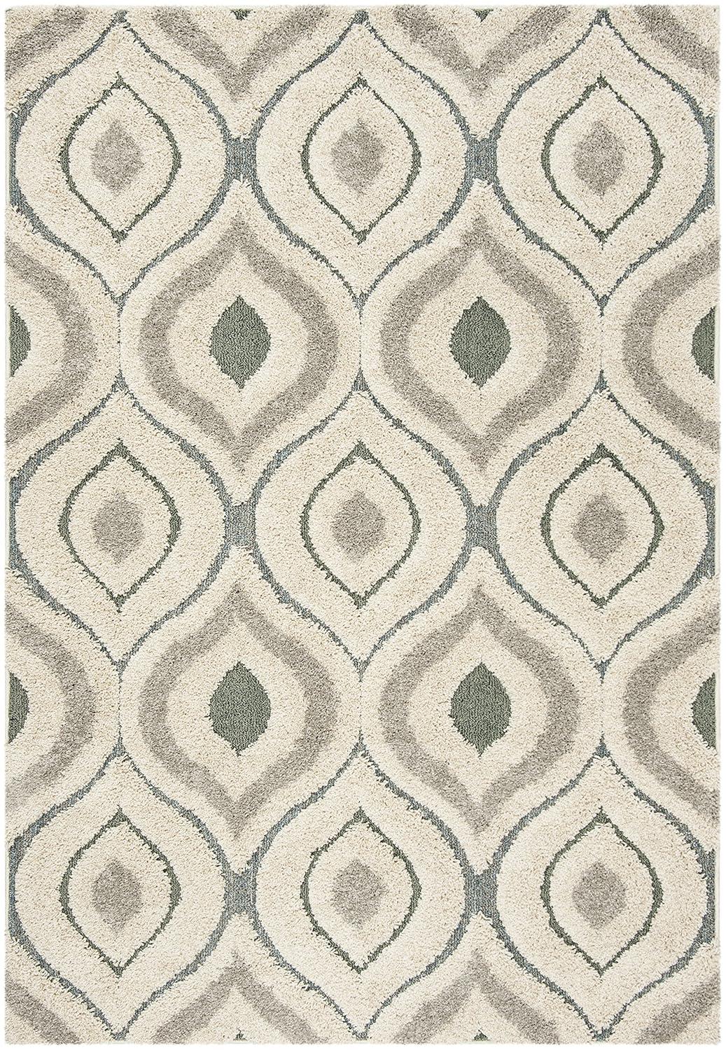 Bryer Shag Performance Geometric Rug