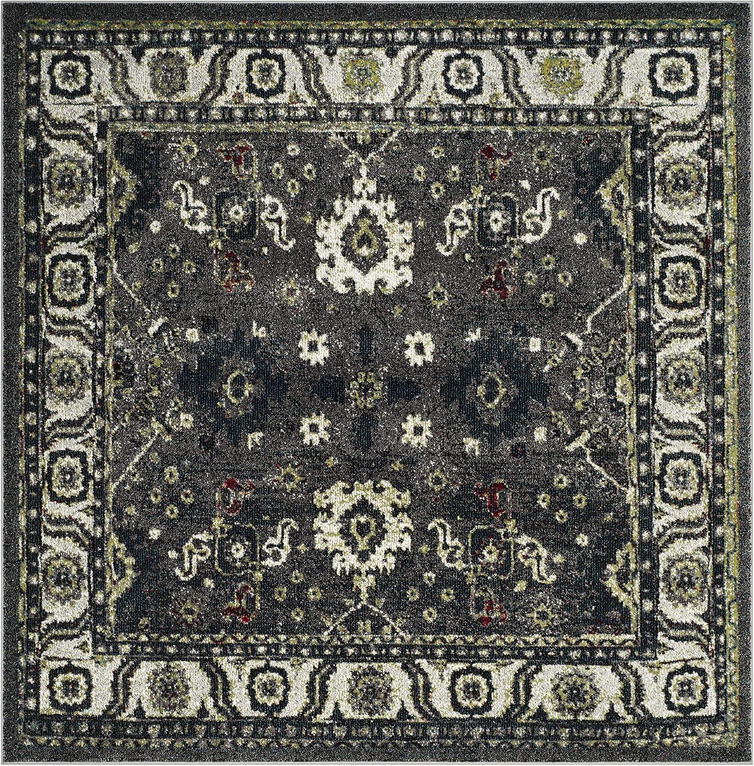 Vintage Hamadan VTH214 Power Loomed Area Rug  - Safavieh