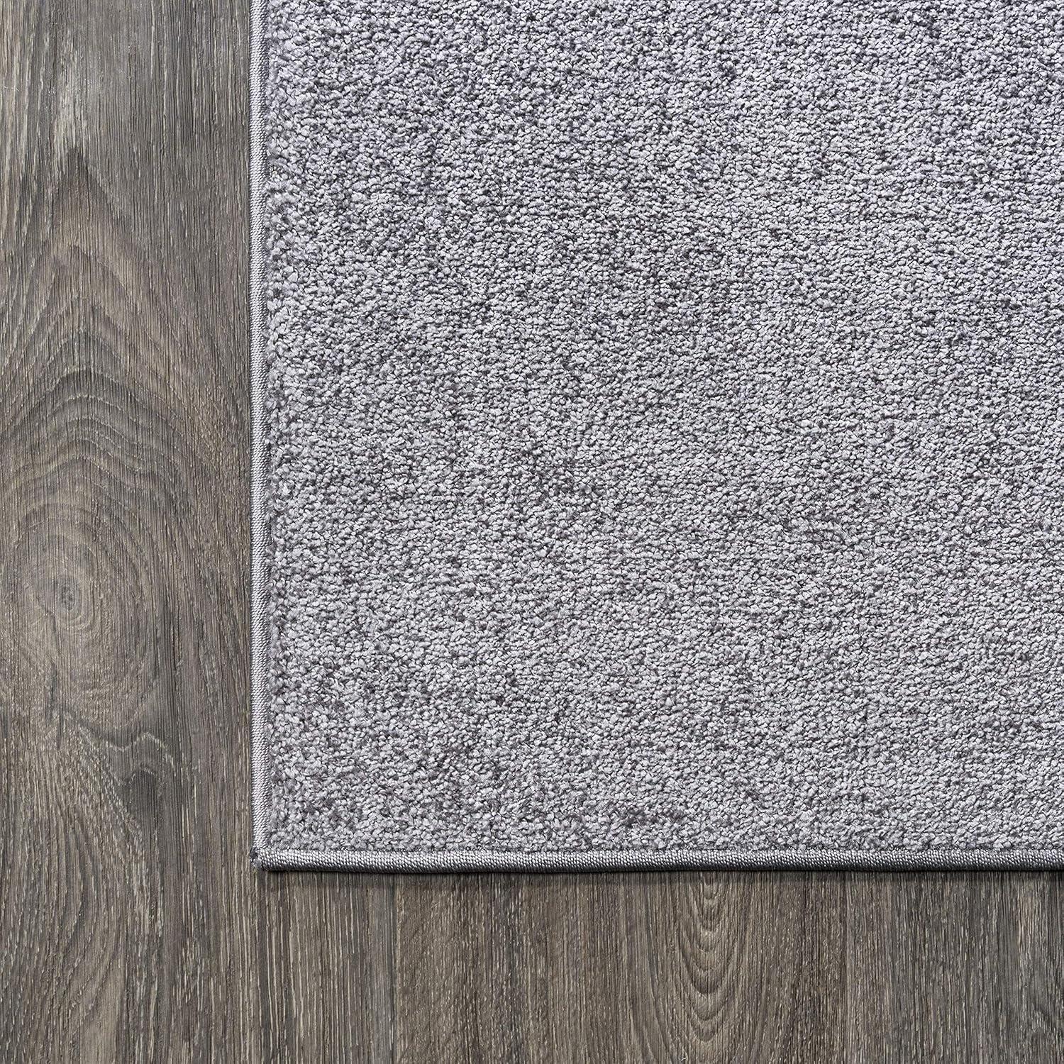 Haze Solid Low-Pile Indoor Area Rug - JONATHAN Y