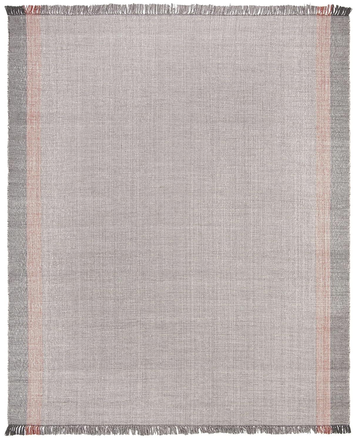 Montauk MTK301 Hand Woven Indoor Area Rug - Terracotta/Grey - 8'x10' - Safavieh