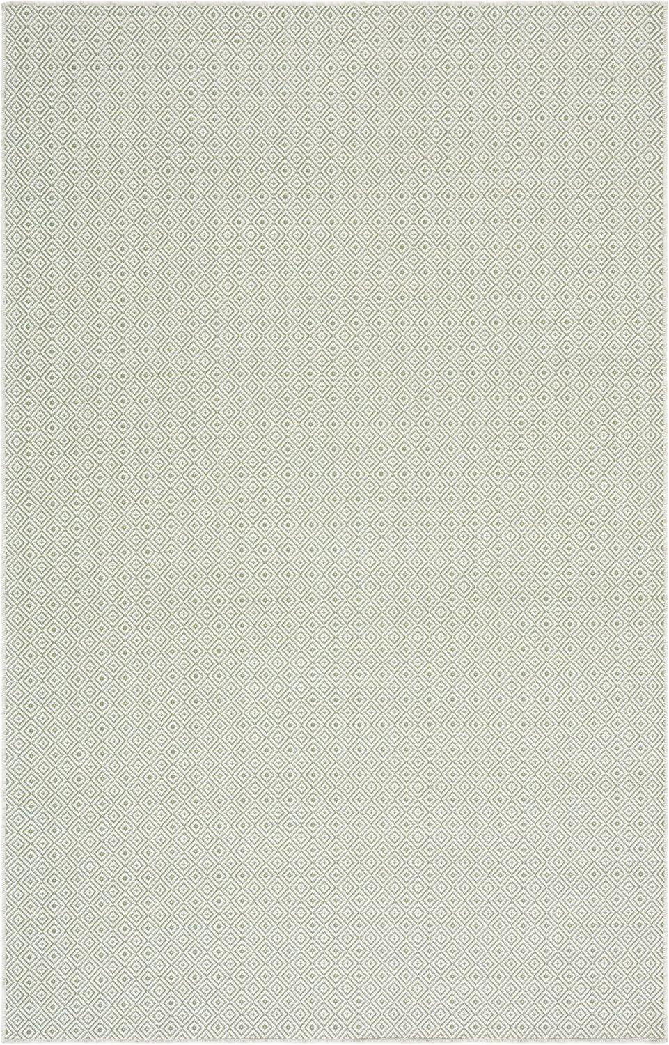 SAFAVIEH Hampton Ali Diamond Indoor/Outdoor Area Rug, Navy/Ivory, 8' x 10'