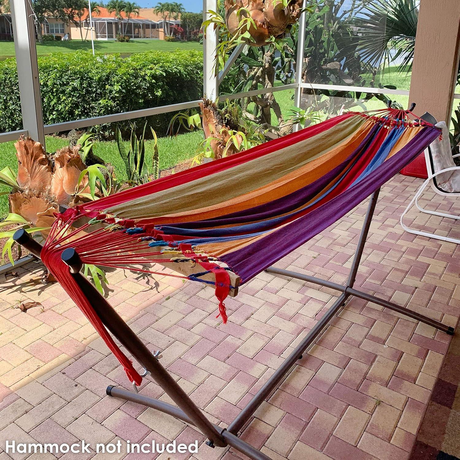 Brazilian Steel Portable Hammock Stand with Carrying Case