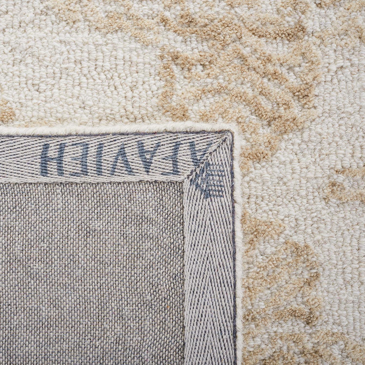 Abstract ABT346 Hand Tufted Accent Rug - Ivory/Beige - 2'x3' - Safavieh.