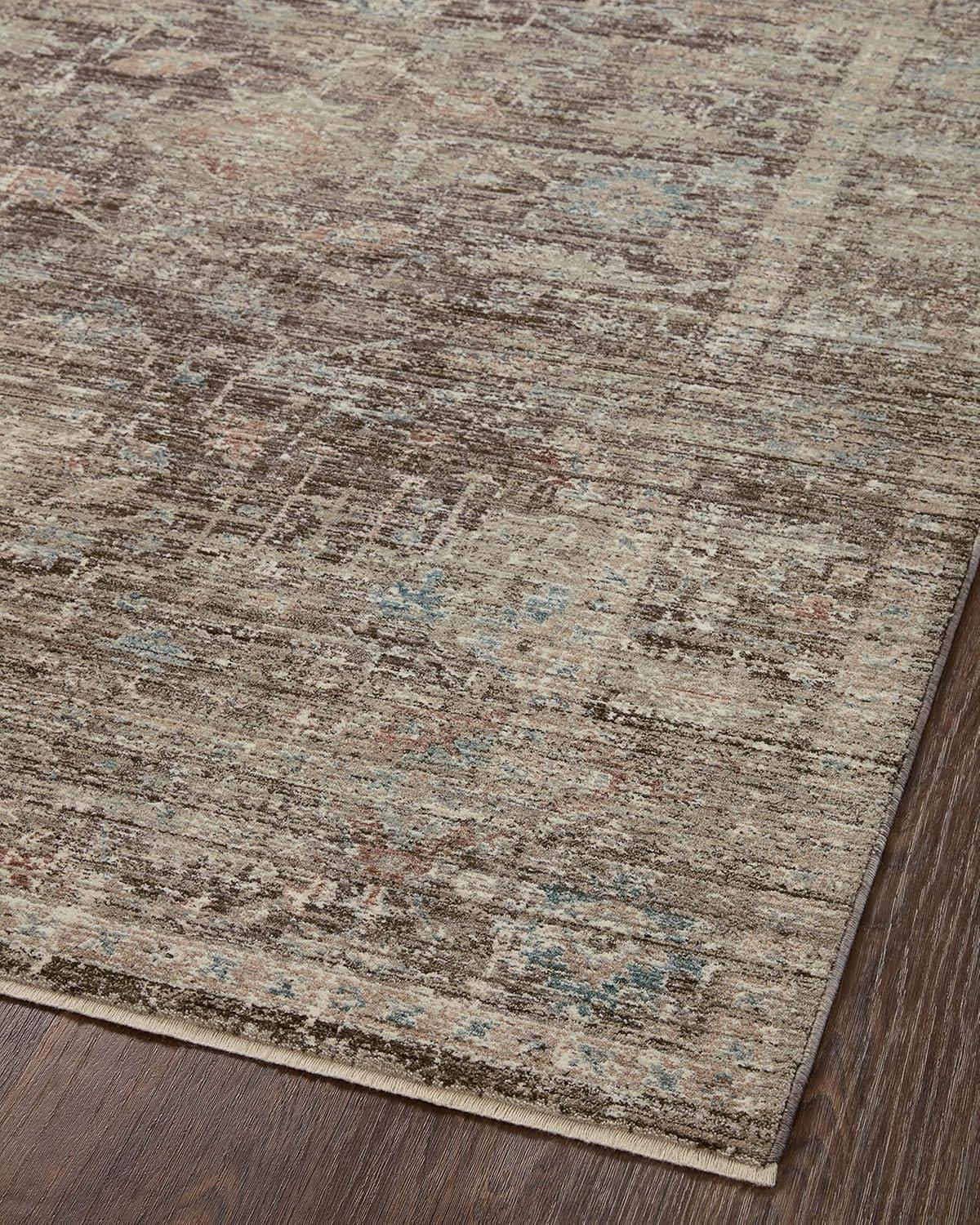 Magnolia Home By Joanna Gaines X Loloi Millie Charcoal / Dove Area Rug
