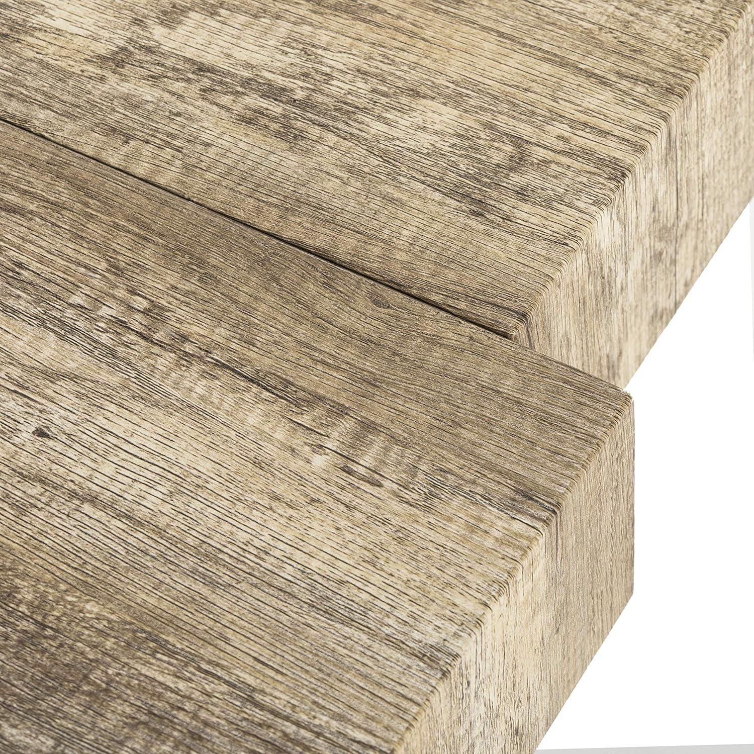 Alexander Coffee Table - Multi Brown/Black Metal Legs - Safavieh