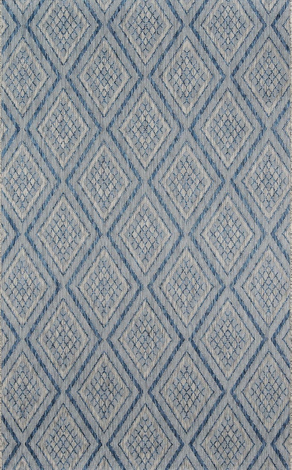 Madcap Cottage Lake Palace Rajastan Weekend Area, Indoor Outdoor Rug, 3'11" X 5'7" Blue