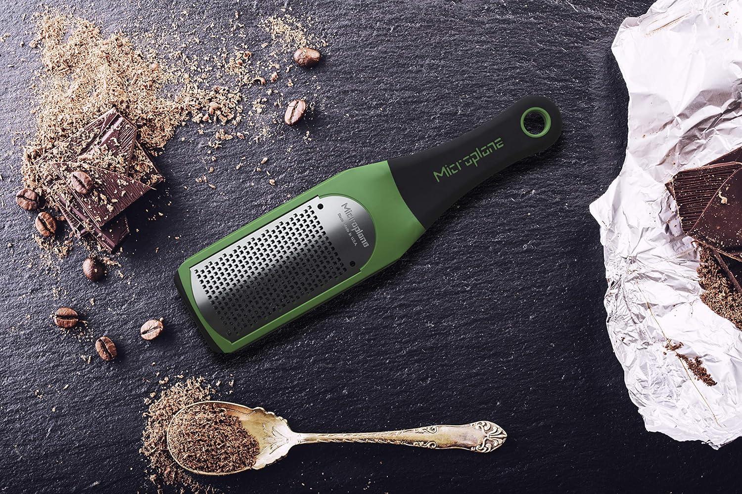 Microplane Artisan Series Fine Blade Cheese Grater - Green