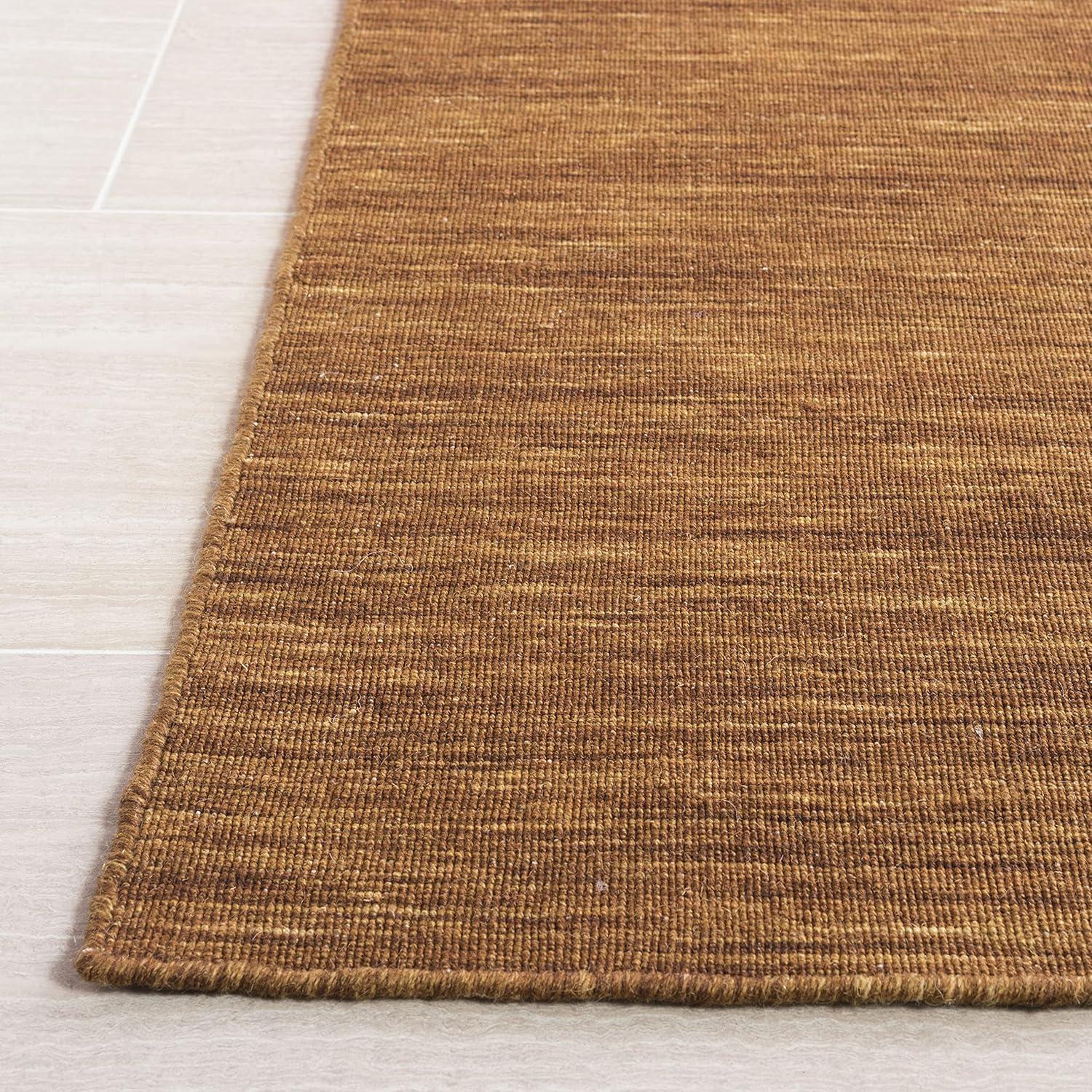 Kilim KLM850 Hand Loomed Area Rug - Brown - 5'x8' - Safavieh