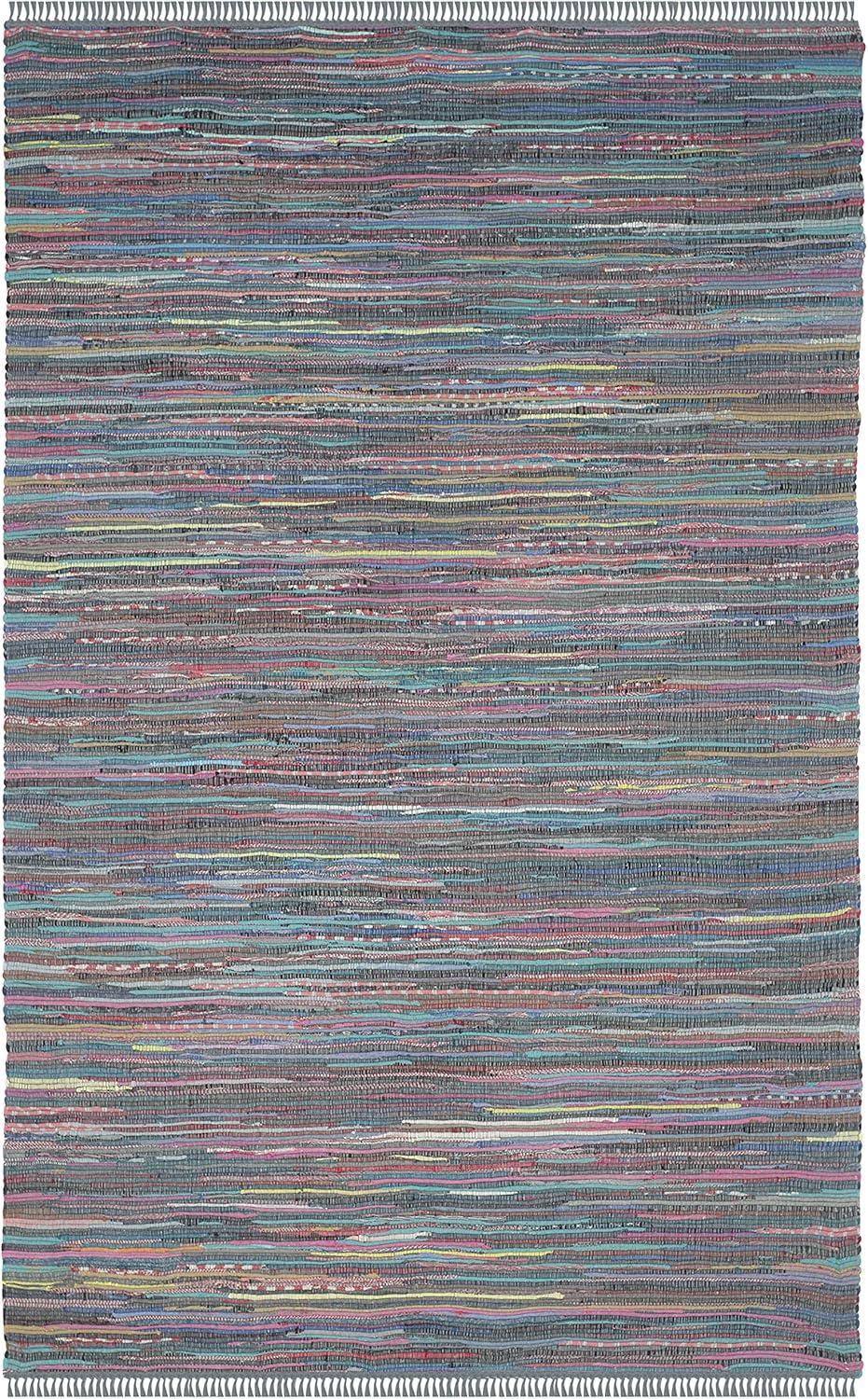 Rag Area Rug RAR121 Hand Woven Area Rug  - Safavieh