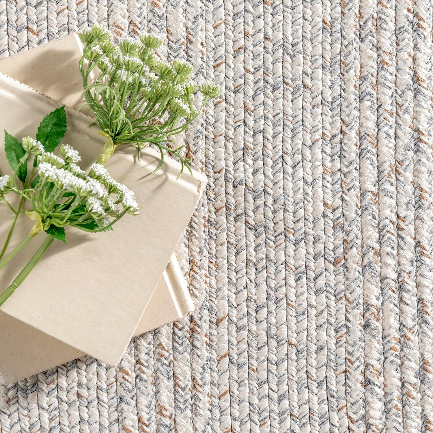 Nuloom Rowan Braided Texture Indoor/Outdoor Area Rug