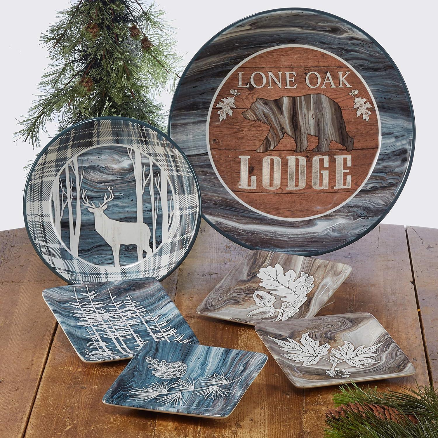 Certified International Certified International Fluidity Lodge Set/4  Soup/Pasta Bowl 9" X 2"