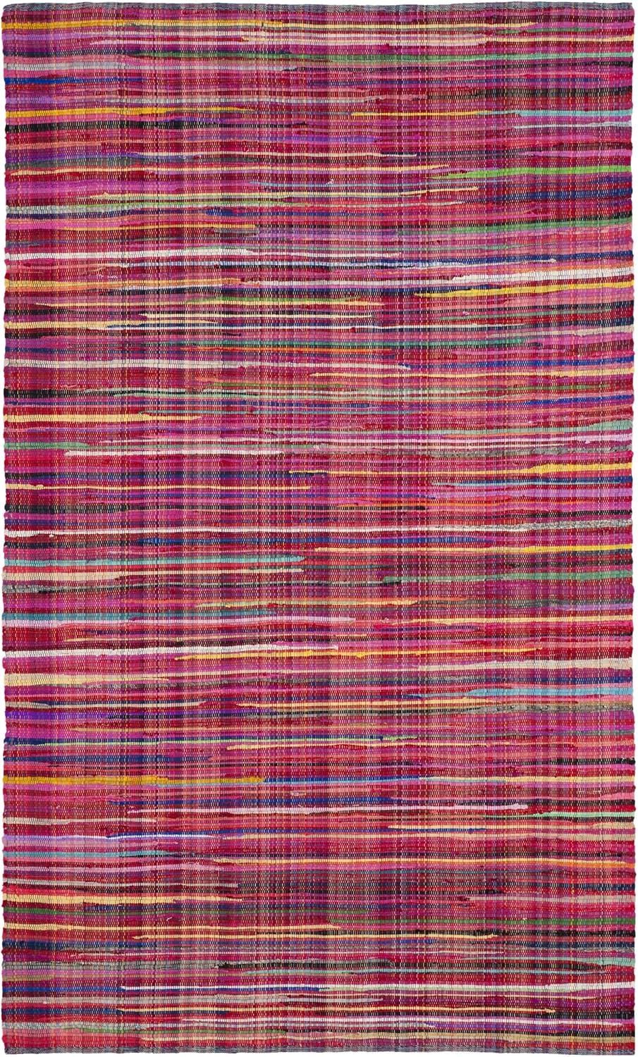 Rag Area Rug RAR240 Hand Woven Area Rug  - Safavieh